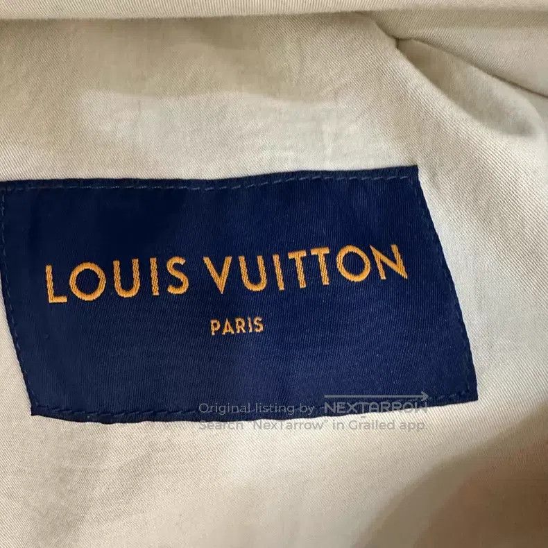 Louis Vuitton Louis Vuitton Lumber Embossed Logo Denim Jacket Size US L / EU 52-54 / 3 - 3 Thumbnail