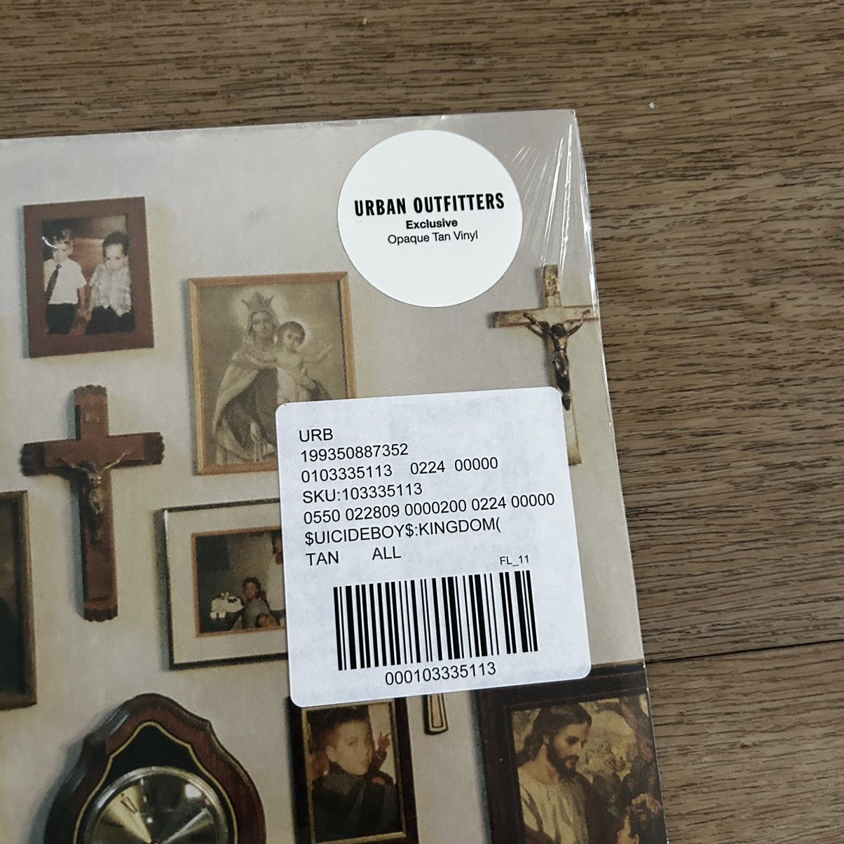G59 Records $uicideboy$ Opaque Tan Thy Kingdom Come Vinyl UO Exclusive Size ONE SIZE - 3 Thumbnail