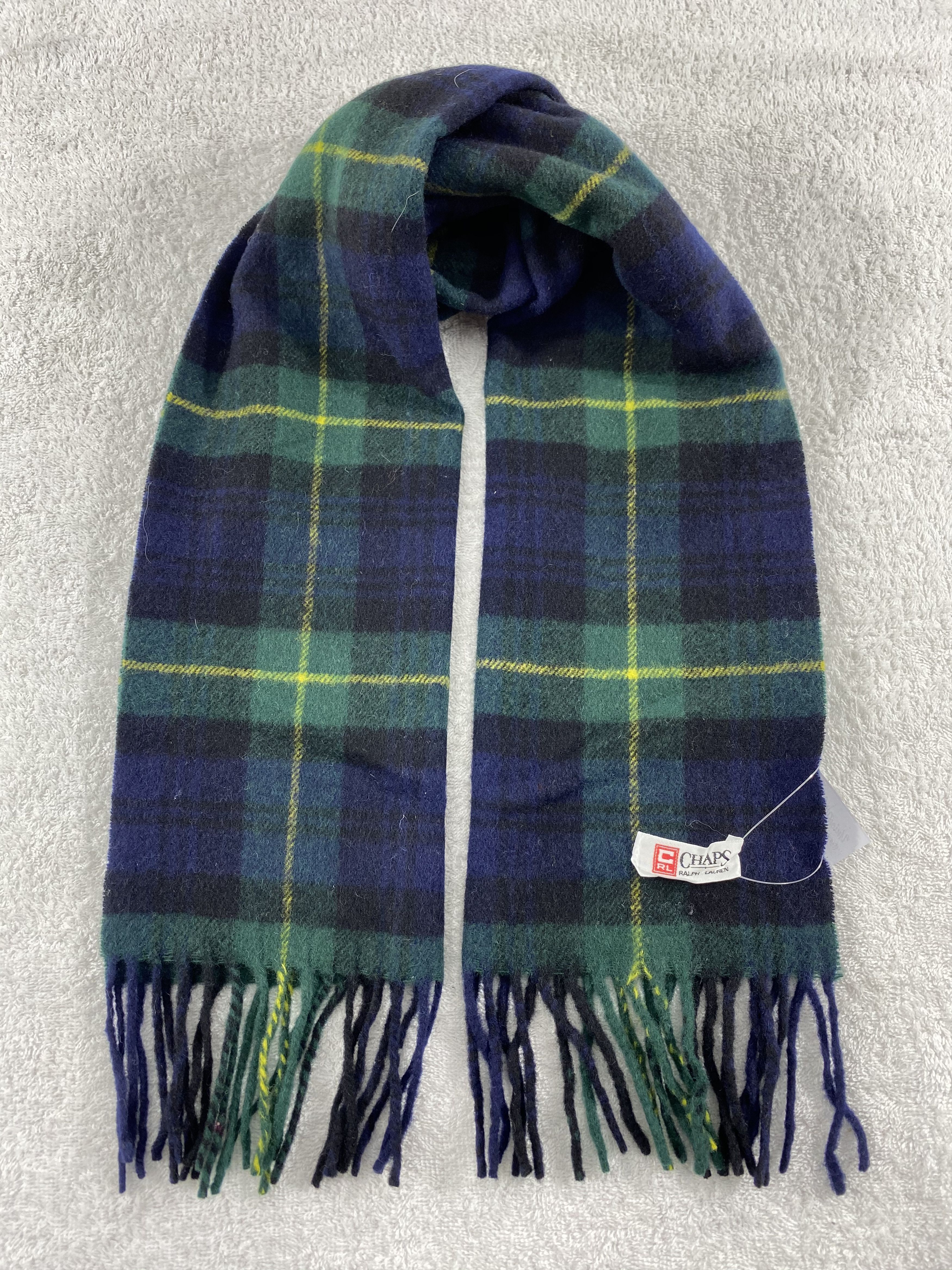 Chaps Ralph Lauren × Vintage Chaps Ralph Lauren Scarf / Muffler / Neckwear - WW1711 Size ONE SIZE - 1 Thumbnail