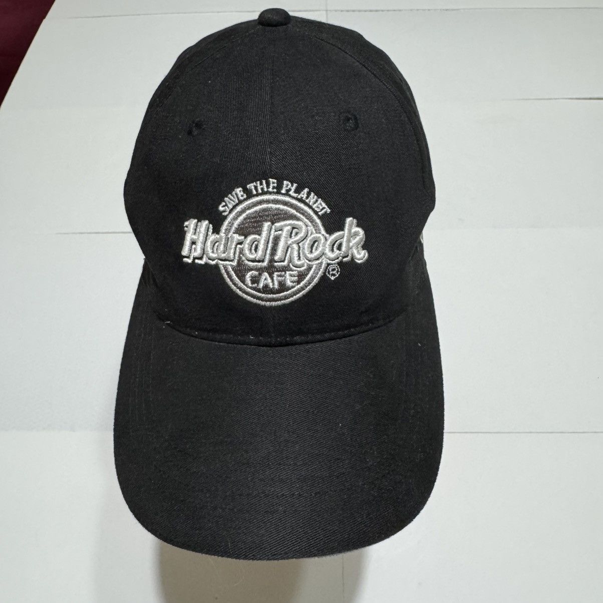 Hard Rock Cafe × Vintage Vintage Hard Rock Cafe Bangkok Snap Back Black Baseball Cap Size 40 - 1 Thumbnail