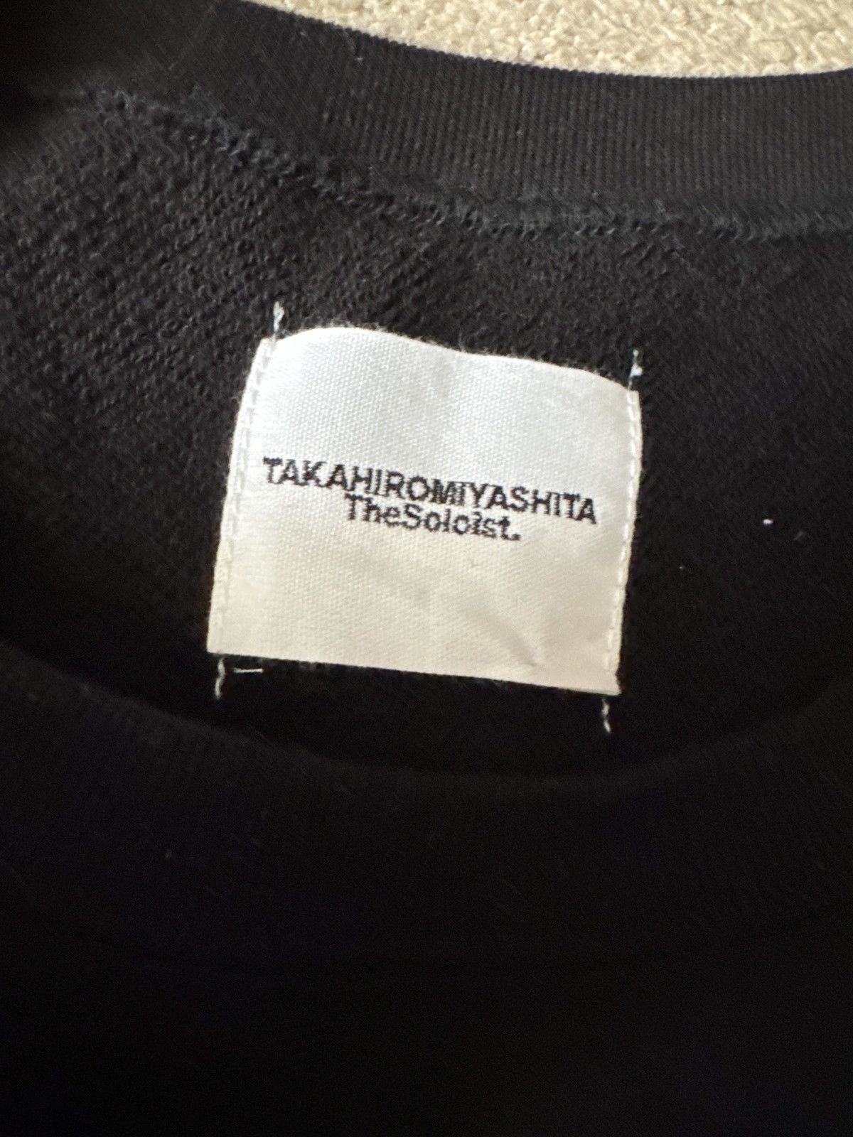 Takahiromiyashita The Soloist. Takahiromiyashita the Soloist Bondage Sweatshirt Size US M / EU 48-50 / 2 - 6 Thumbnail