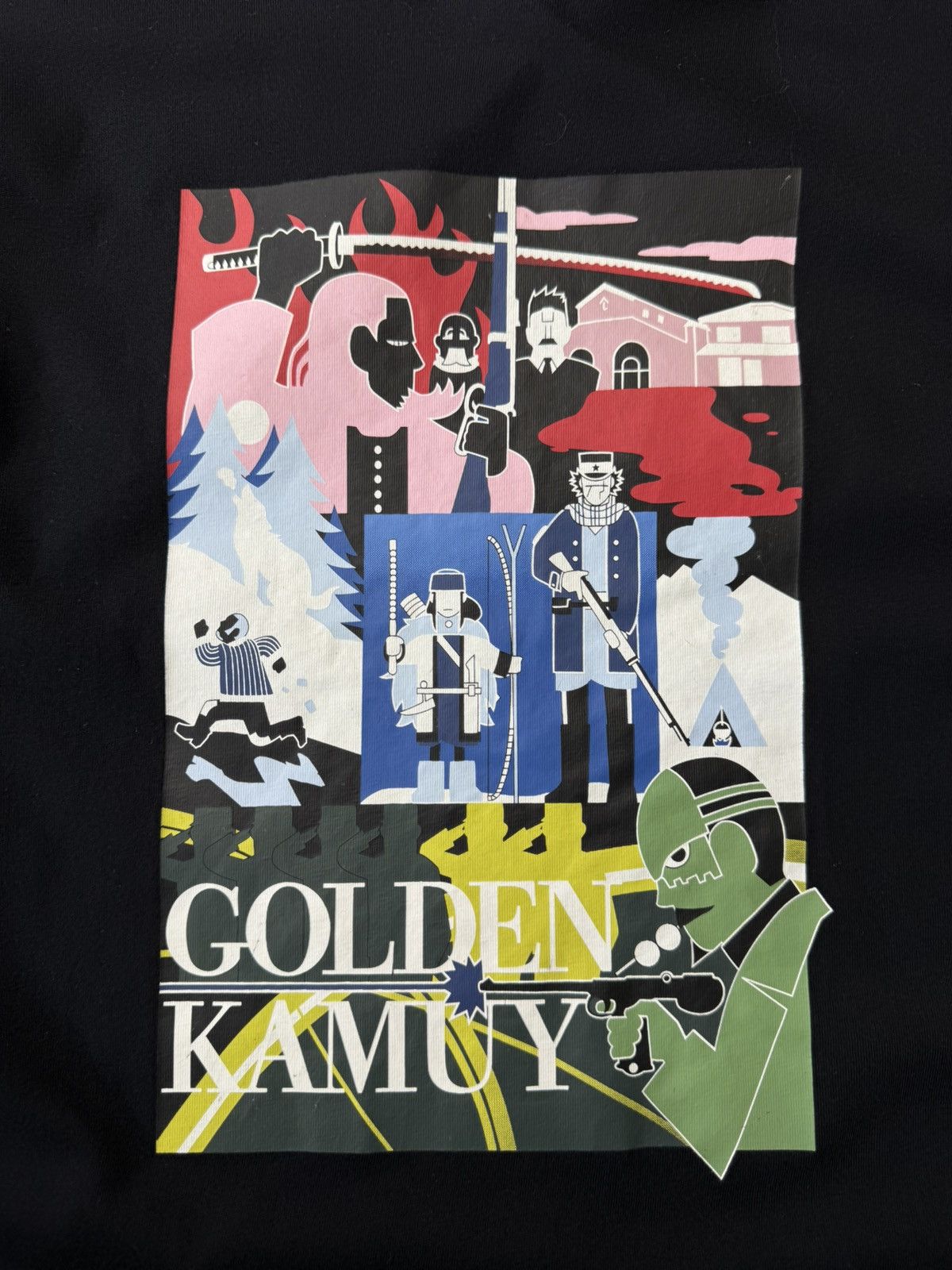 Japanese Brand Men’s Uniqlo Golden Kamuy T-shirt Size US M / EU 48-50 / 2 - 13 Thumbnail