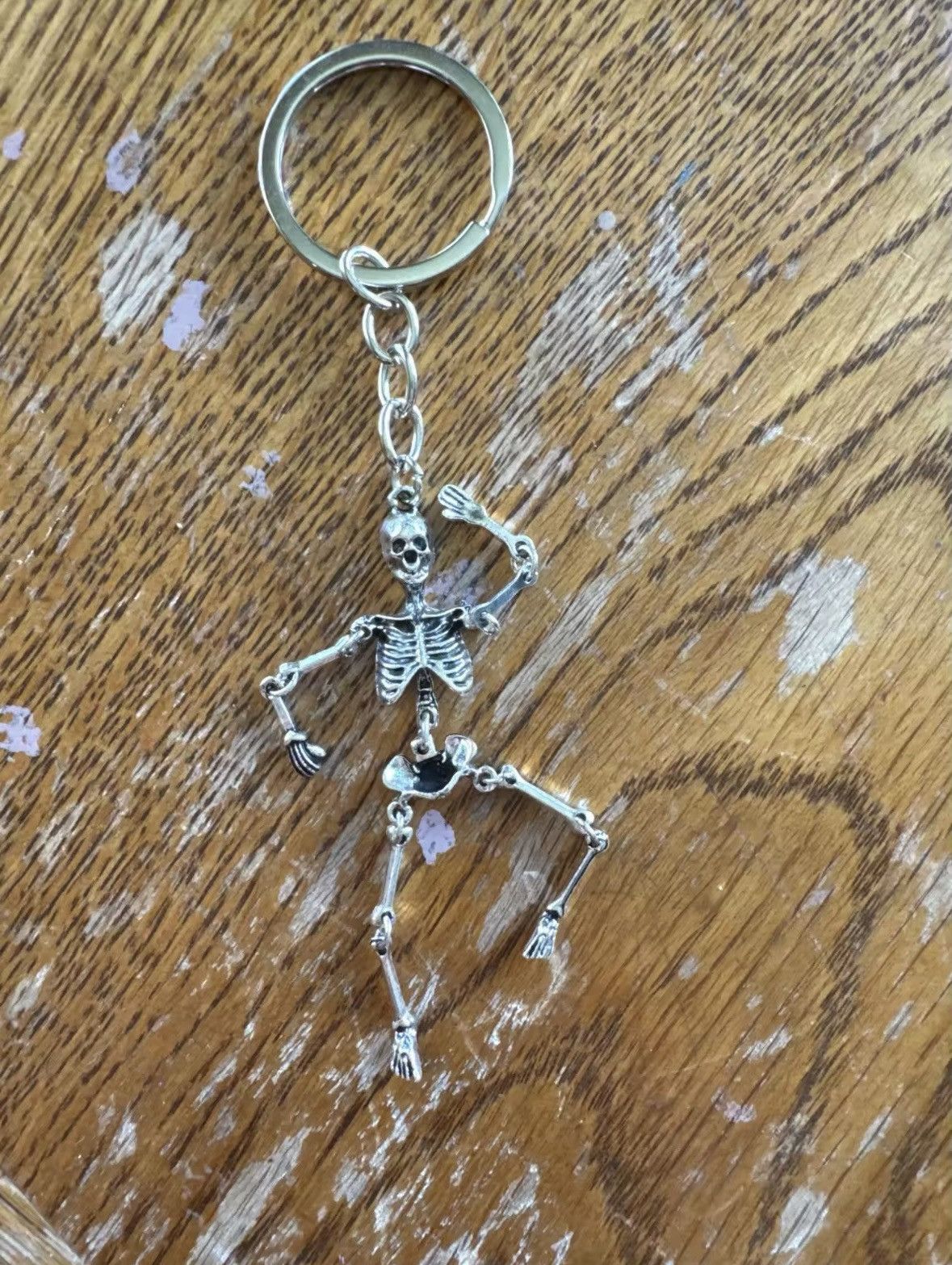 Designer Metal alloy skull pendant keychain Size ONE SIZE - 6 Thumbnail