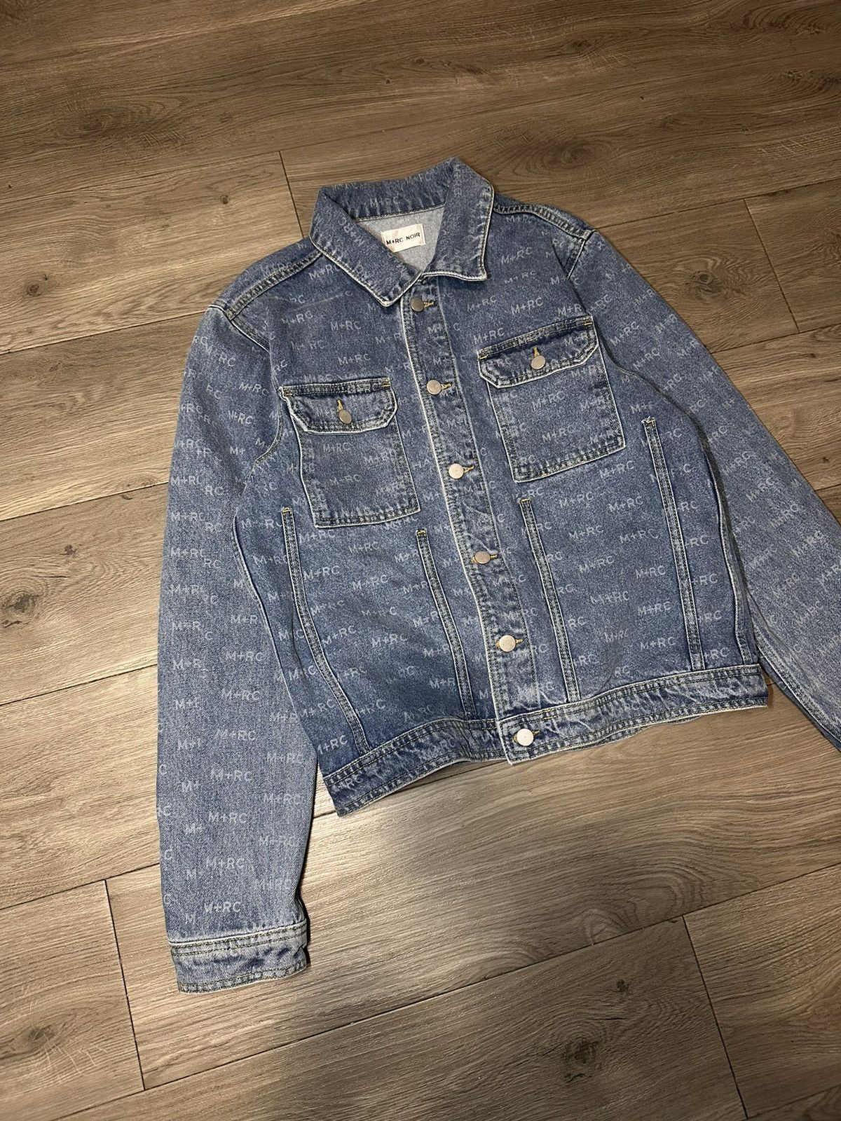 M+Rc Noir M+RC Noir Denim Jacket | Grailed 