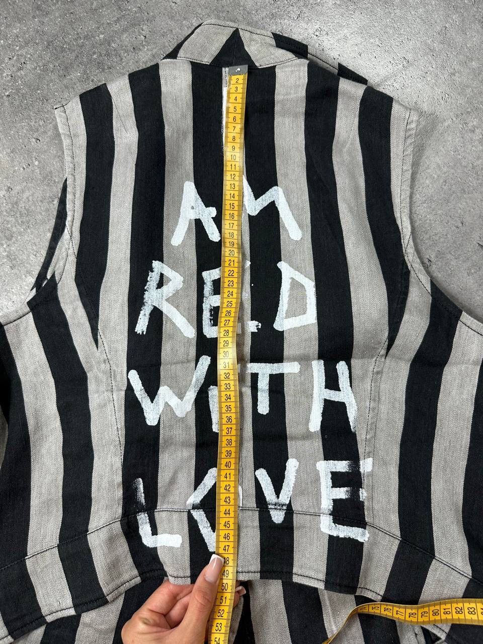 Ann Demeulemeester RARE Ann Demeulemeester SS17 “I AM RED WITH LOVE” Sheer Vest Size M / US 6-8 / IT 42-44 - 18 Thumbnail