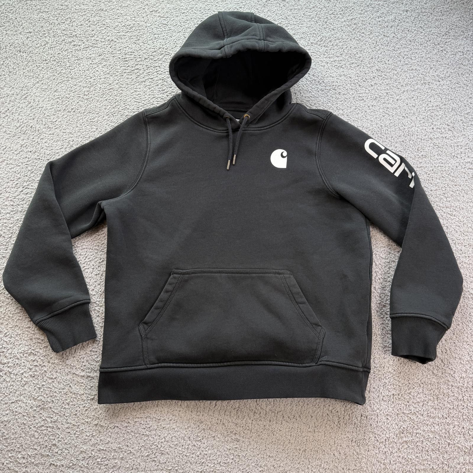 Carhartt Carhartt Black Hoodie Relaxed Sweatshirt Youth Large 12-14 Size US L / EU 52-54 / 3 - 1 Thumbnail