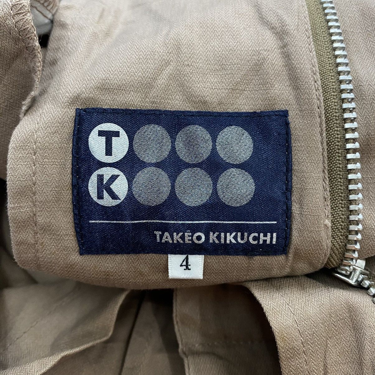 Japanese Brand × Takeo Kikuchi × Vintage Vintage TAKEO KIKUCHI Japanese Brand Multi Pockets Brown Size US M / EU 48-50 / 2 - 5 Thumbnail