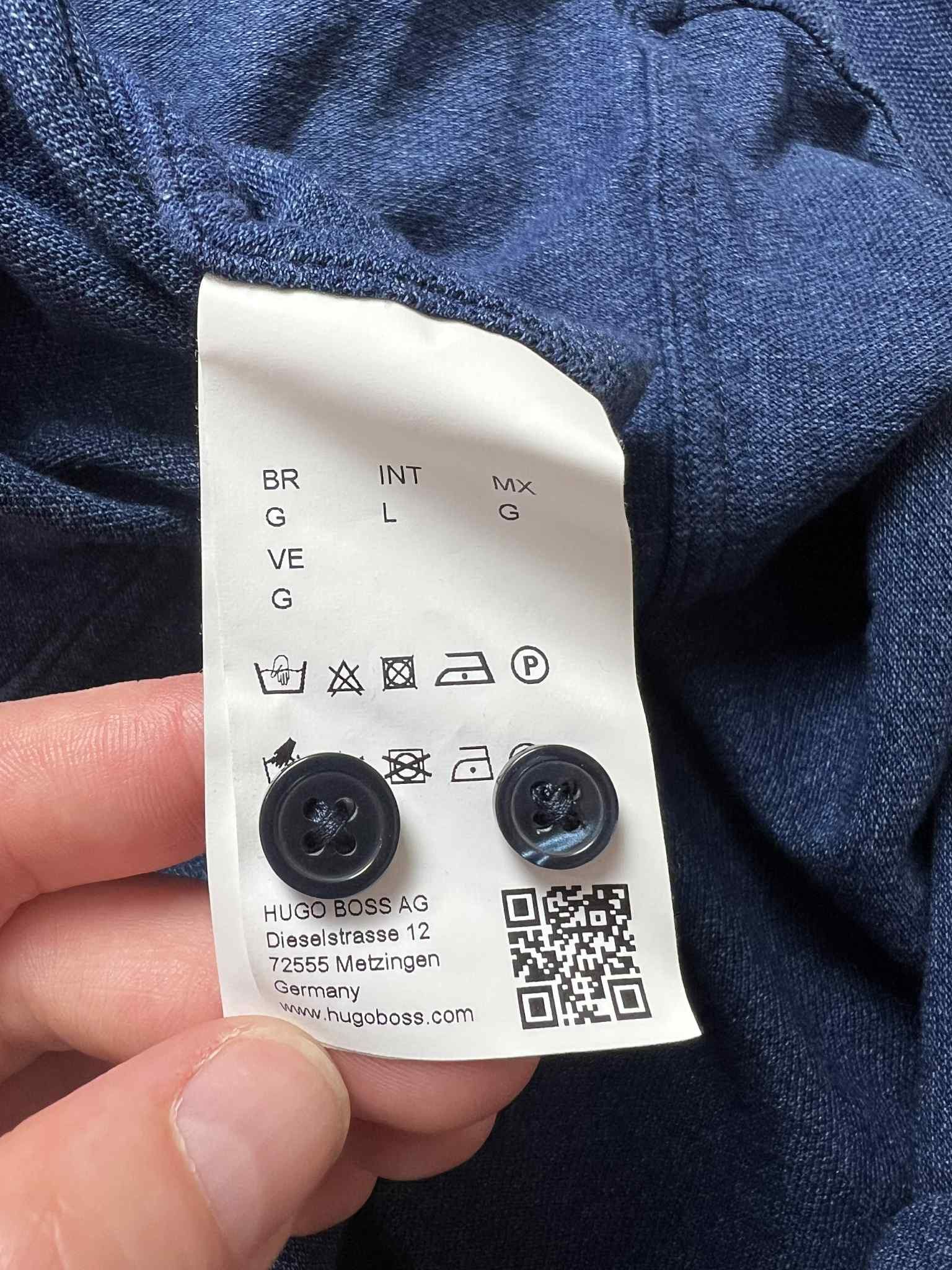 Hugo Boss Hugo Boss shirt Size US L / EU 52-54 / 3 - 2 Thumbnail