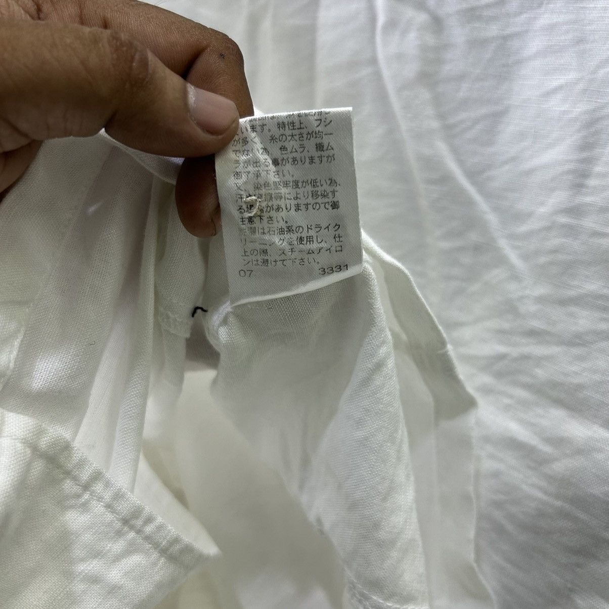 Comme Ca Ism Vintage Comme Ca Ism Zipped White Shirt Size US M / EU 48-50 / 2 - 11 Thumbnail