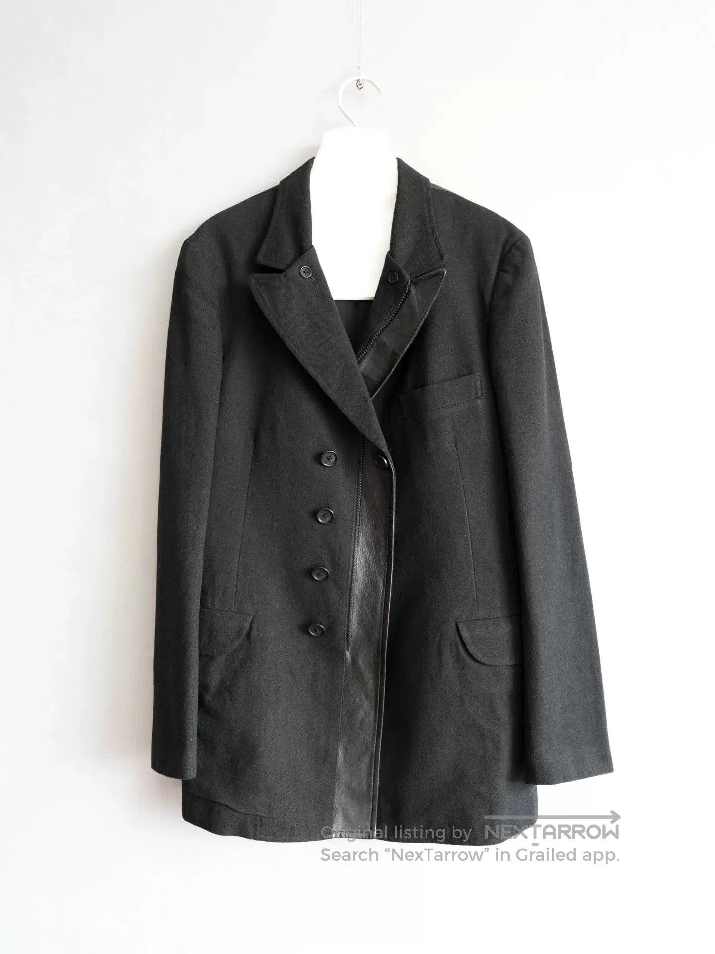 Yohji Yamamoto black zip front jacket by yohji yamamoto. Size US M / EU 48-50 / 2 - 1 Thumbnail