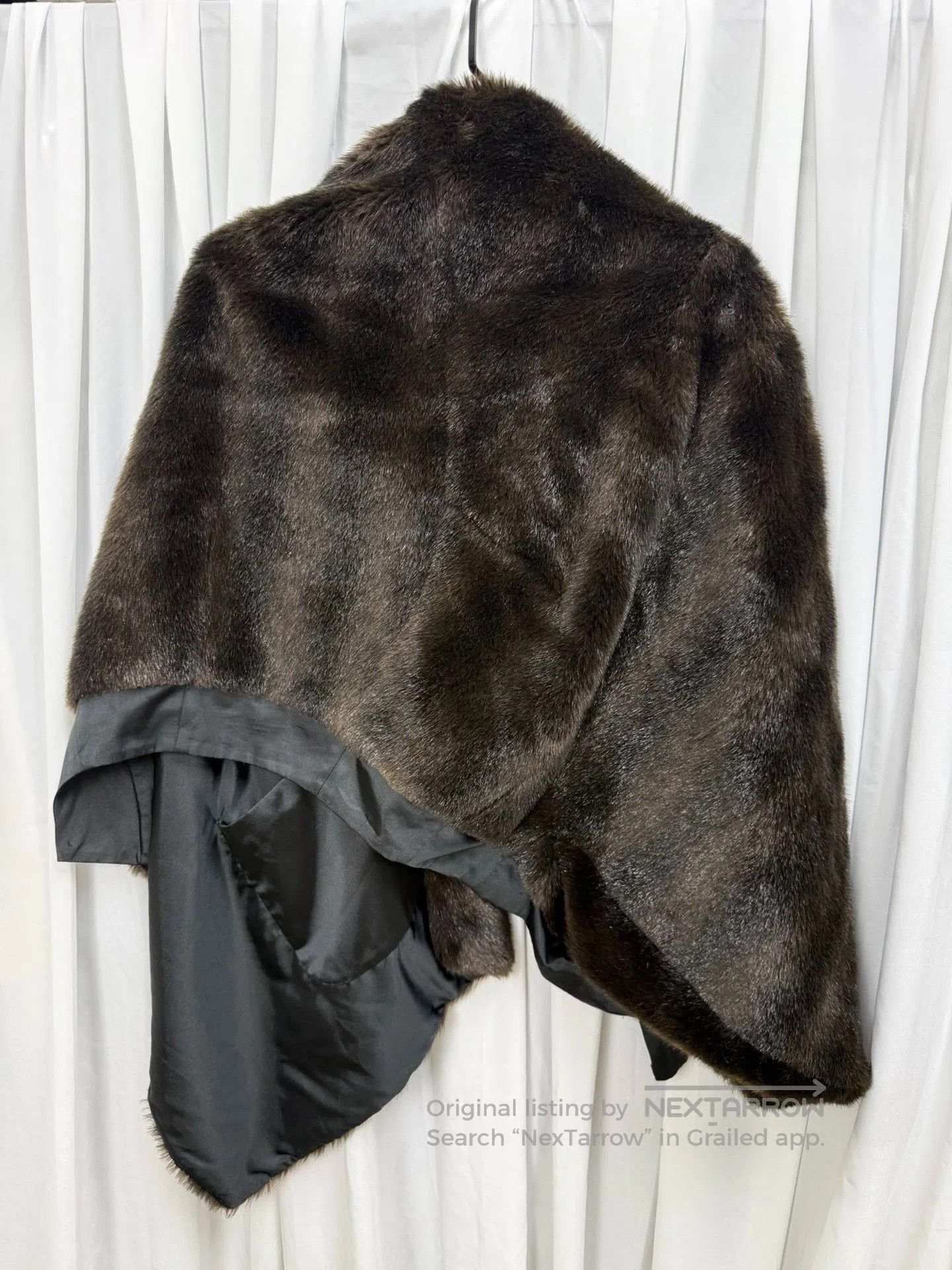 Comme des Garcons Comme des Garcons 04AW Irregular Fur Jacket Cape. Size US M / EU 48-50 / 2 - 7 Thumbnail