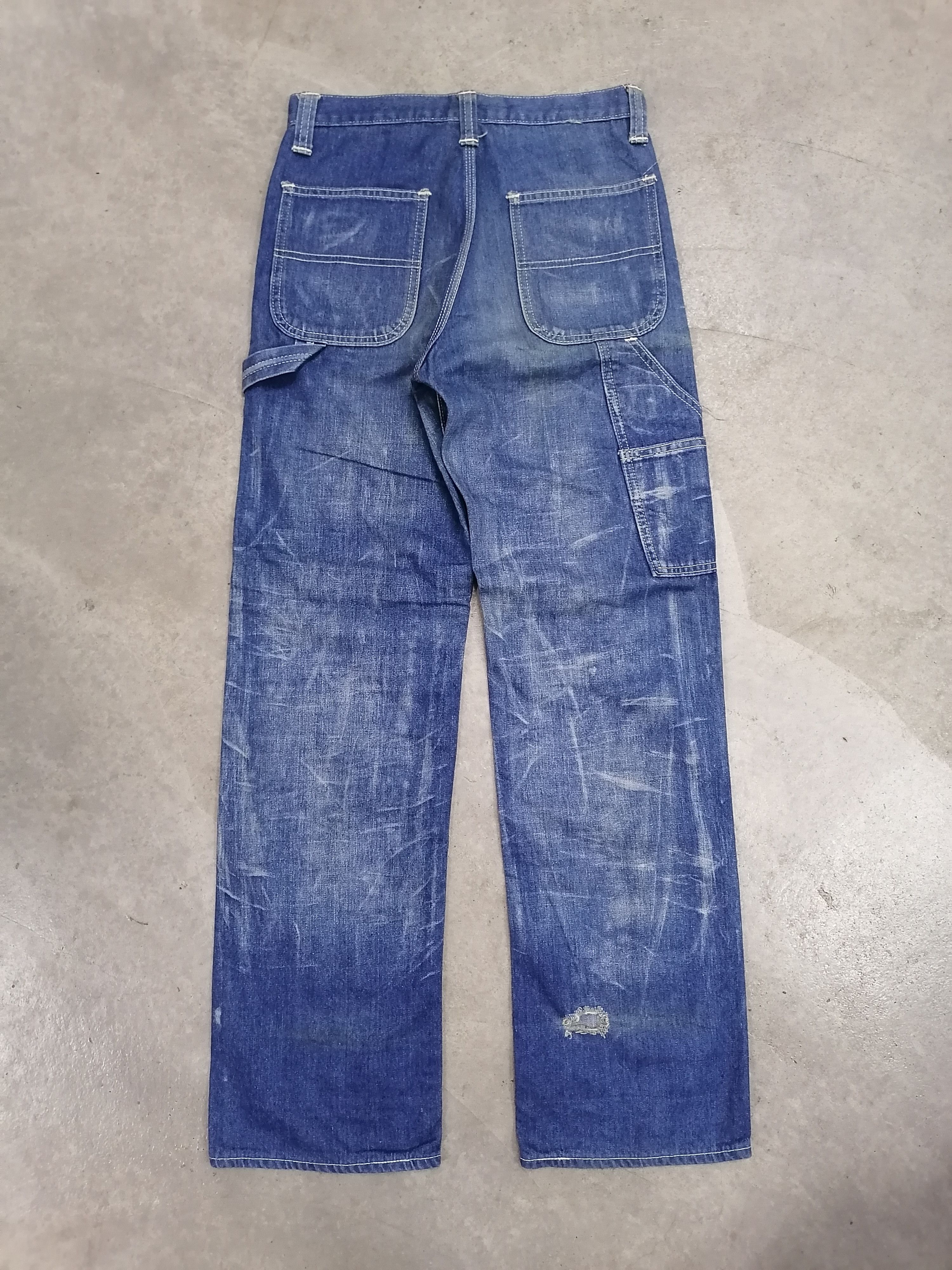 Big John × Vintage Big John Carpenter Denim Pants Size US 28 / EU 44 - 9 Thumbnail