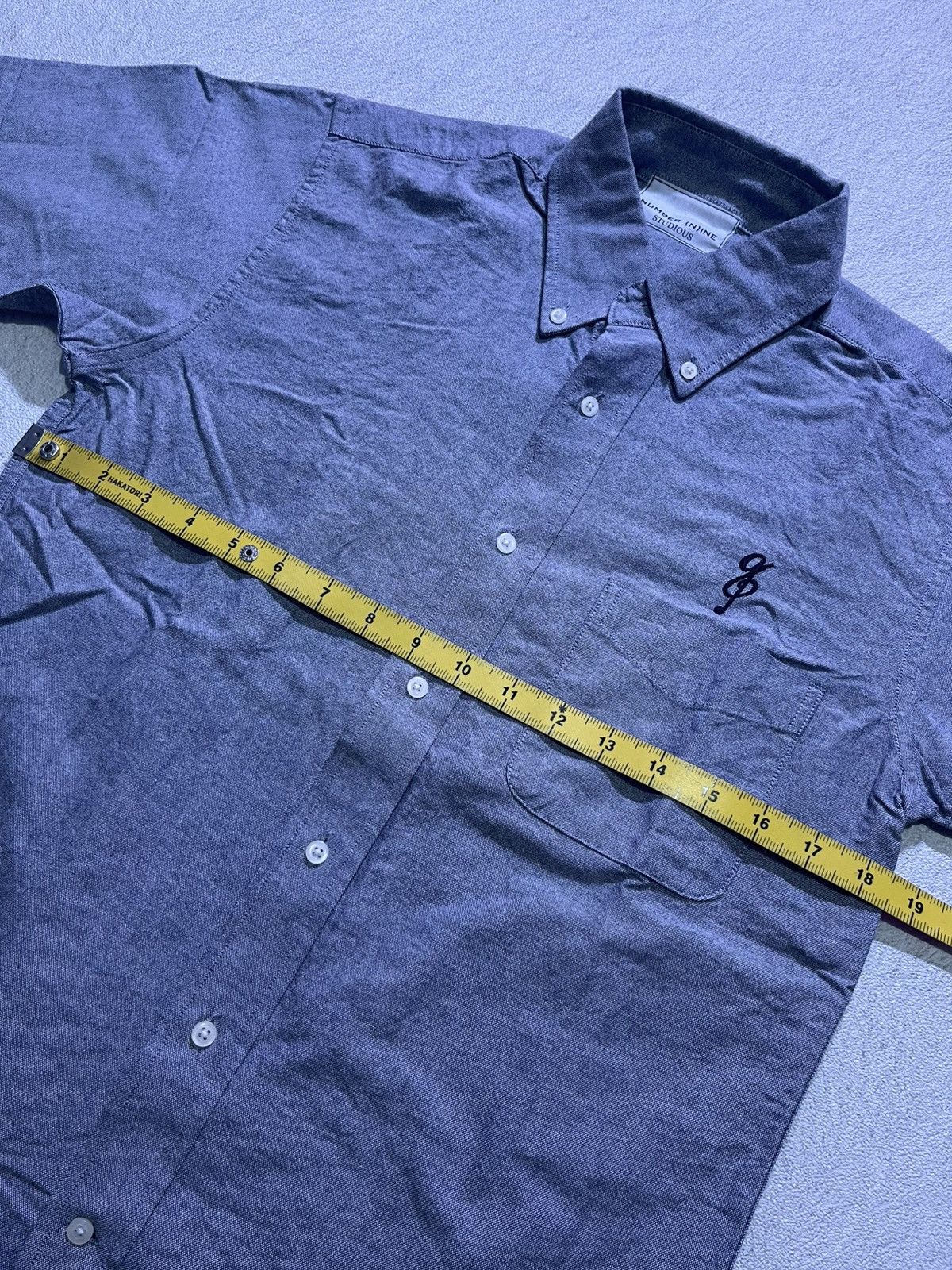 Number (N)ine NUMBER (N)INE short sleeve shirt Size US M / EU 48-50 / 2 - 8 Thumbnail