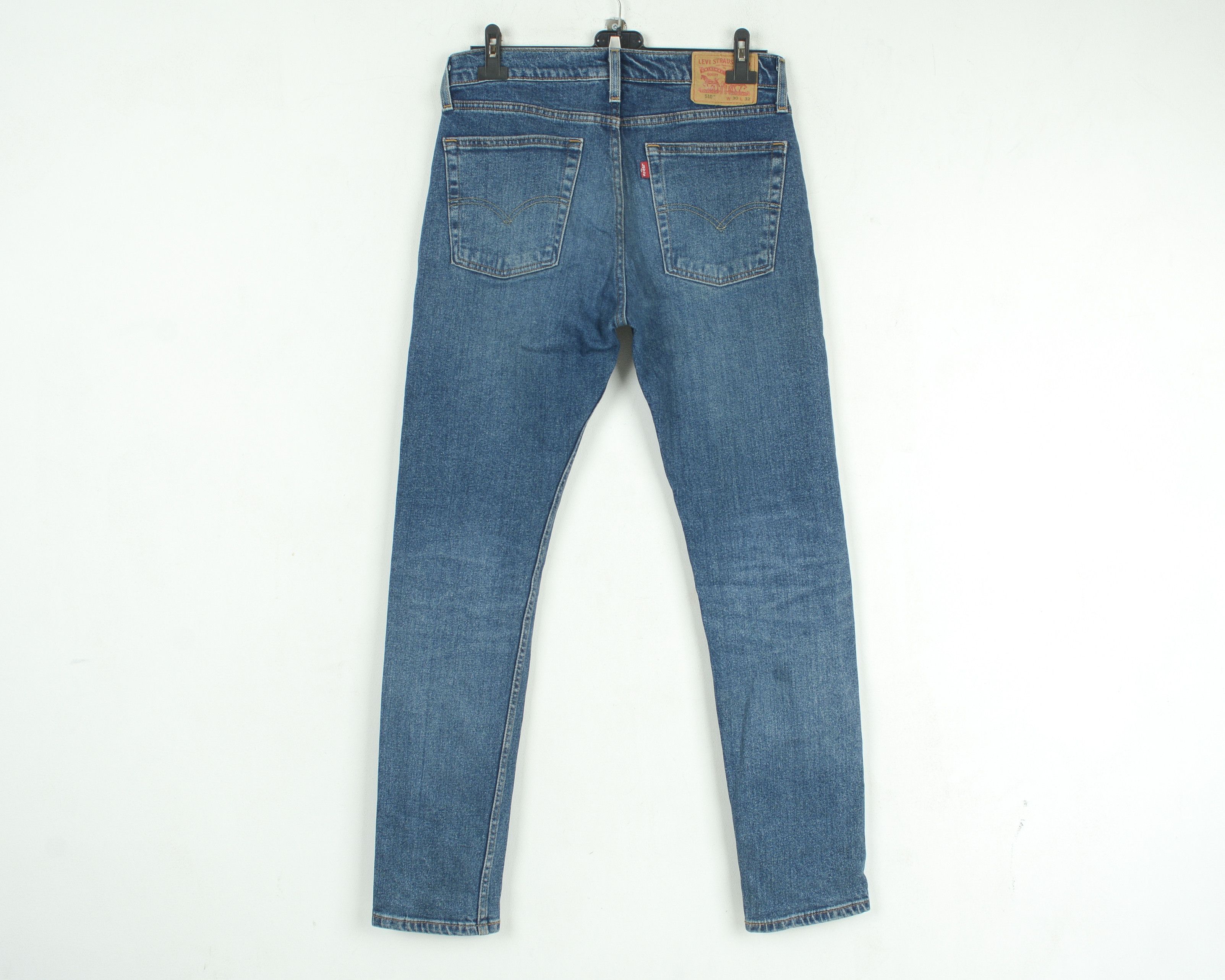 Levi's 510 Mens W30 L32 Slim Fit Skinny Jeans Denim Pants Trousers Size US 30 / EU 46 - 9 Thumbnail