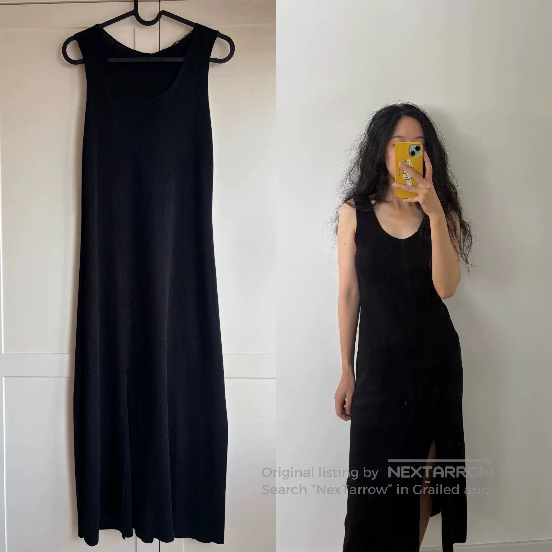 Roberto Collina Roberto Collina Black Knit Dress. Size M / US 6-8 / IT 42-44 - 1 Thumbnail