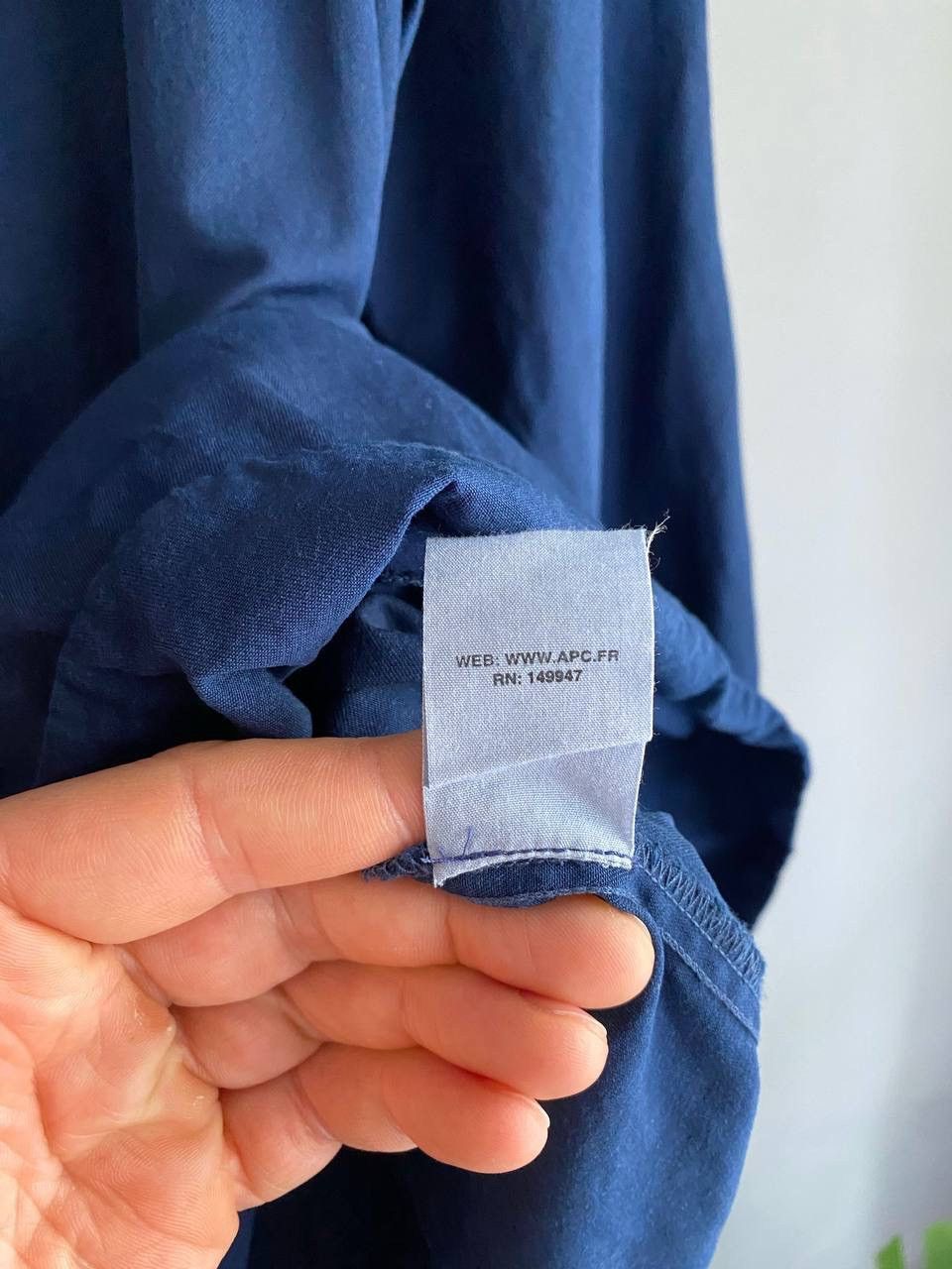 A.P.C. A.P.C. Rue Madame Paris Natalia Cotton-Blend Dress, Size 38 Size M / US 6-8 / IT 42-44 - 18 Thumbnail