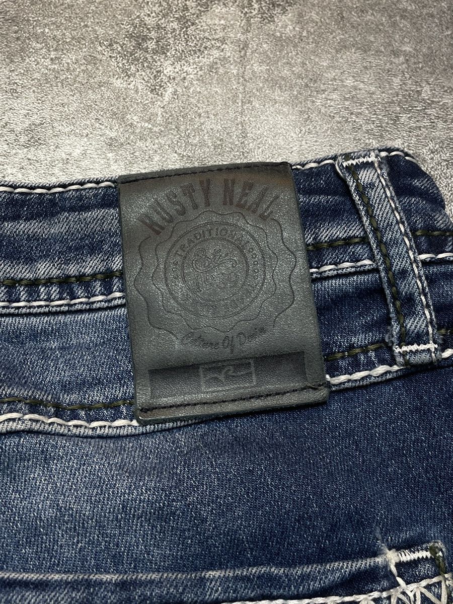 Vintage 🔥RARE🔥Vintage Y2K Denim Jeans Streetwear Rare Size US 31 - 16 Thumbnail