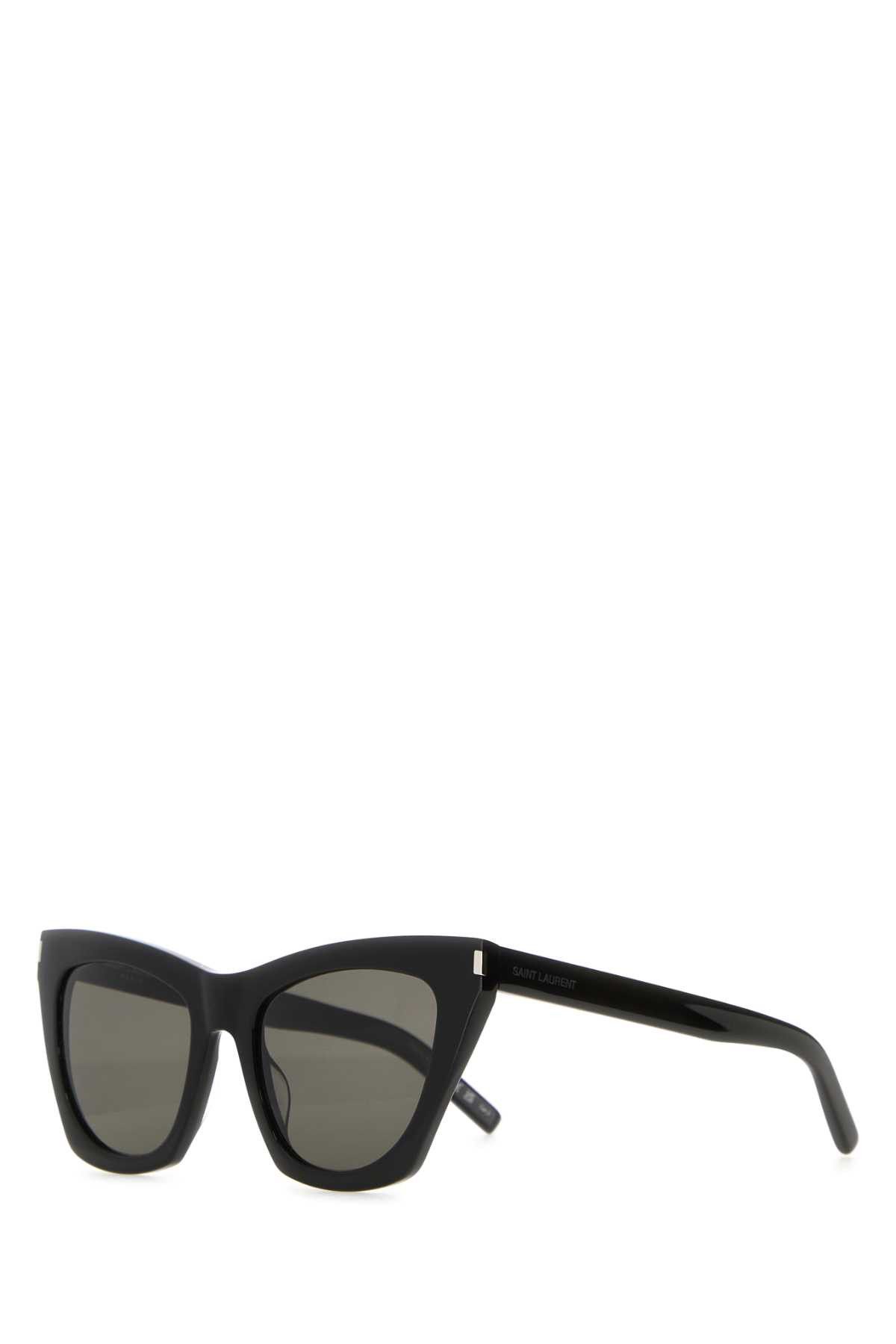 Saint Laurent Paris Black Acetate Sl 214 Sunglasses Size ONE SIZE - 1 Thumbnail