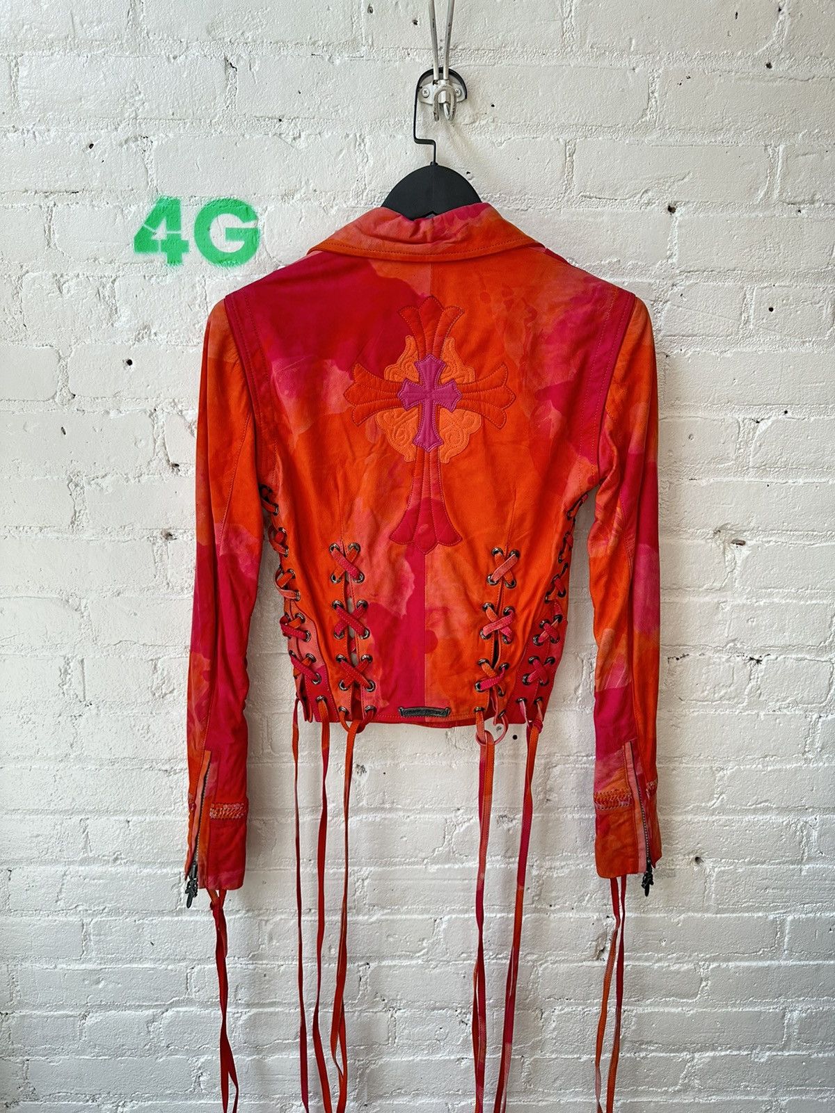 Chrome Hearts CHROME HEARTS MOTO JACKET CROSS PATCH Size M / US 6-8 / IT 42-44 - 1 Thumbnail
