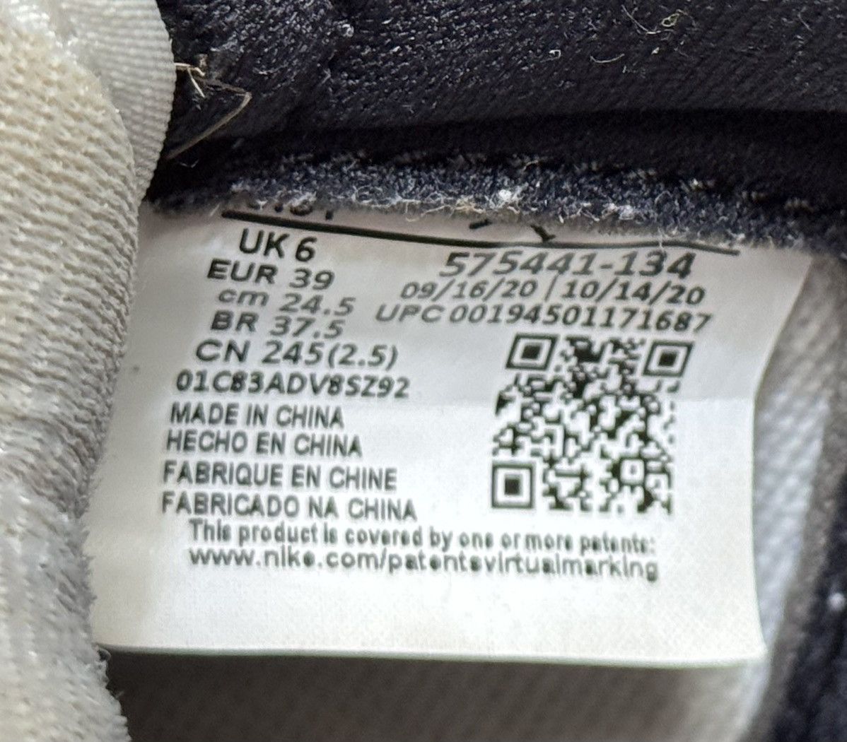 Jordan Brand Air Jordan 1 High UNC Size US 7 / EU 40 - 6 Thumbnail