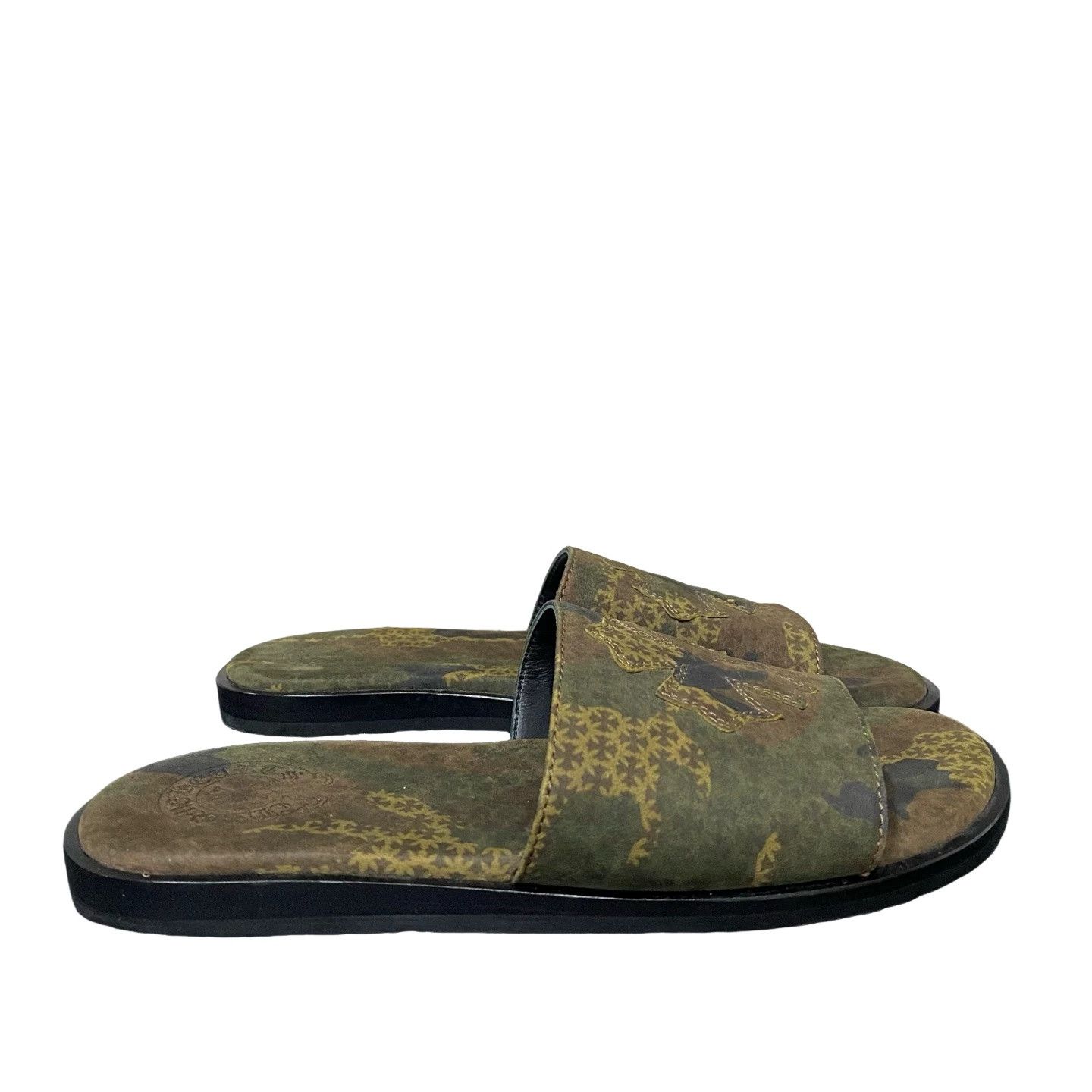 Chrome Hearts Chrome Hearts Camo Logo Slides Size 37 Size US 7 / IT 37 - 1 Thumbnail