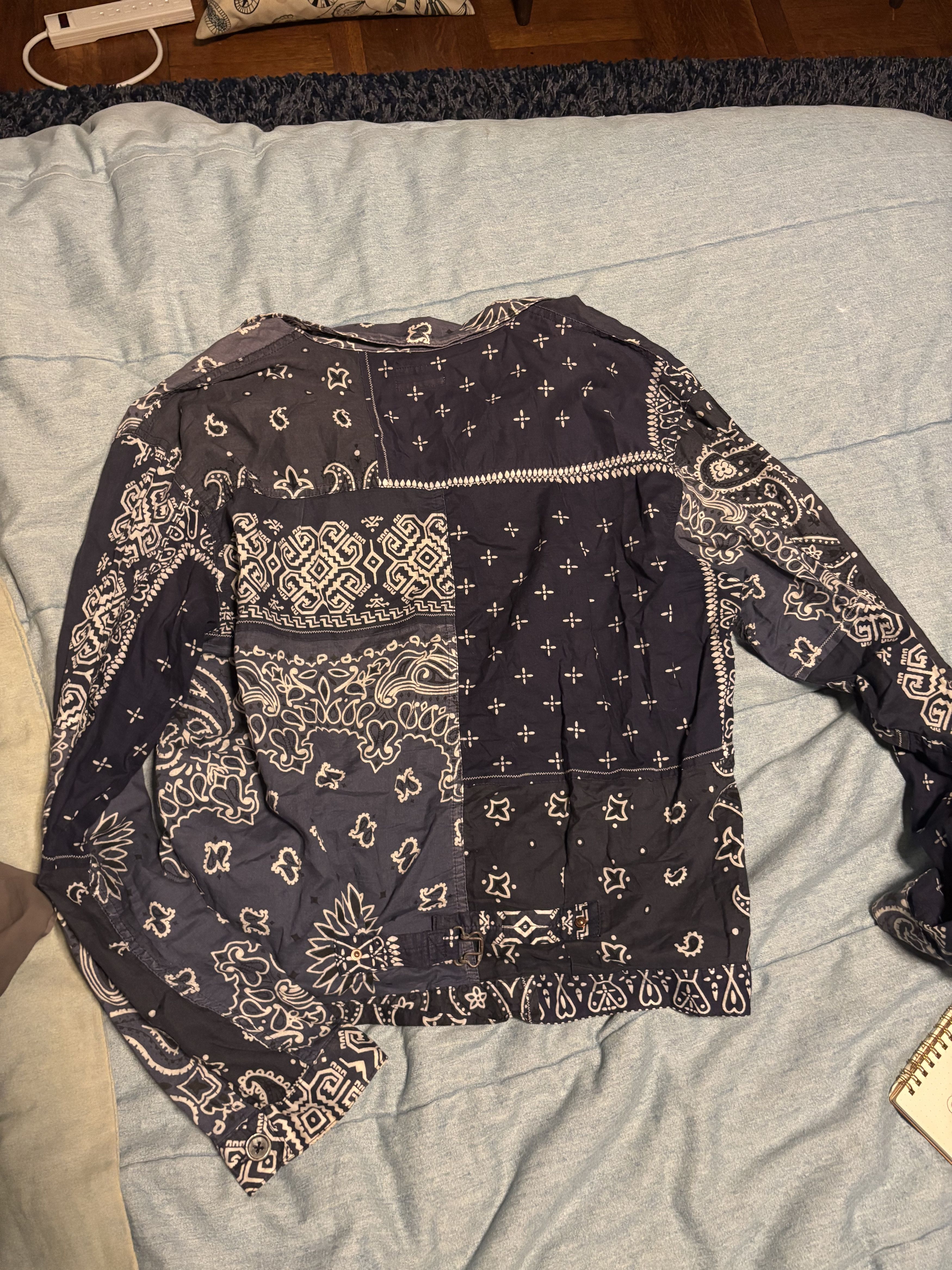 Kapital Kapital Bandana Patchwork Shirt Size US M / EU 48-50 / 2 - 2 Thumbnail