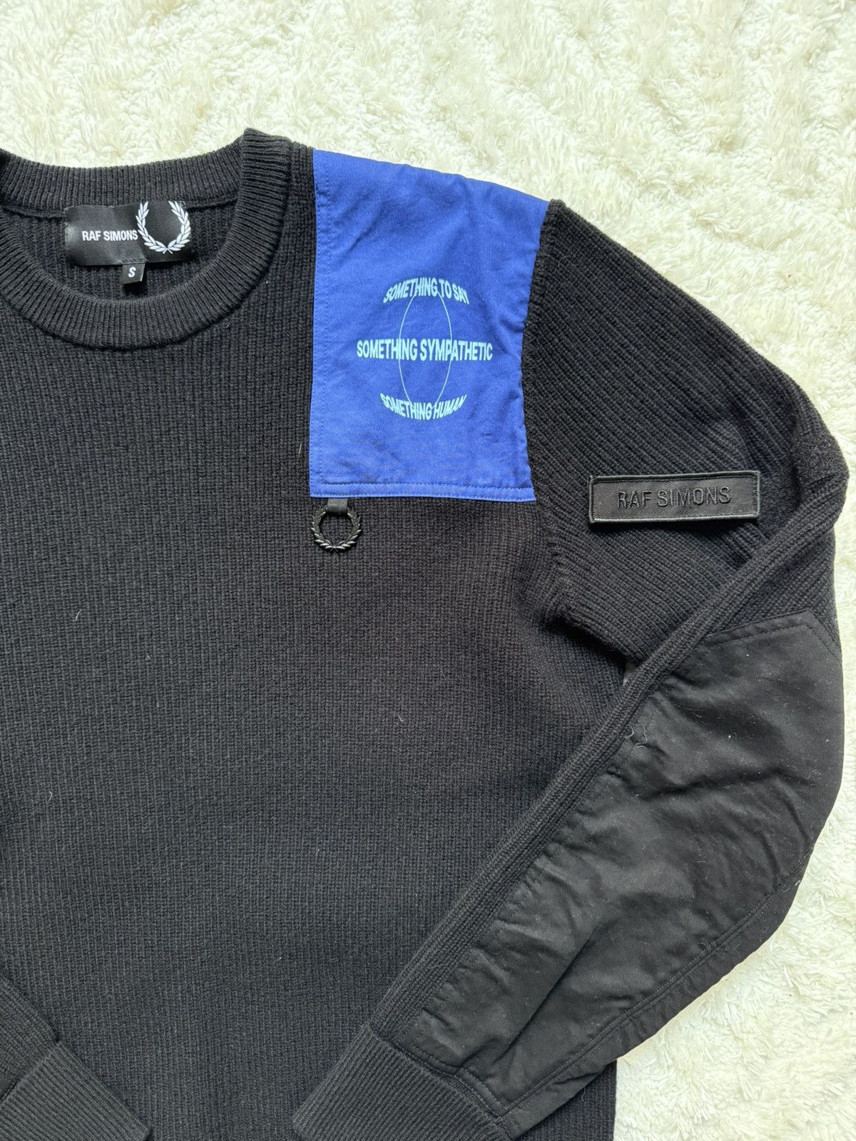 Fred Perry × Raf Simons Raf simons x fred perry military sweater Size US S / EU 44-46 / 1 - 2 Thumbnail
