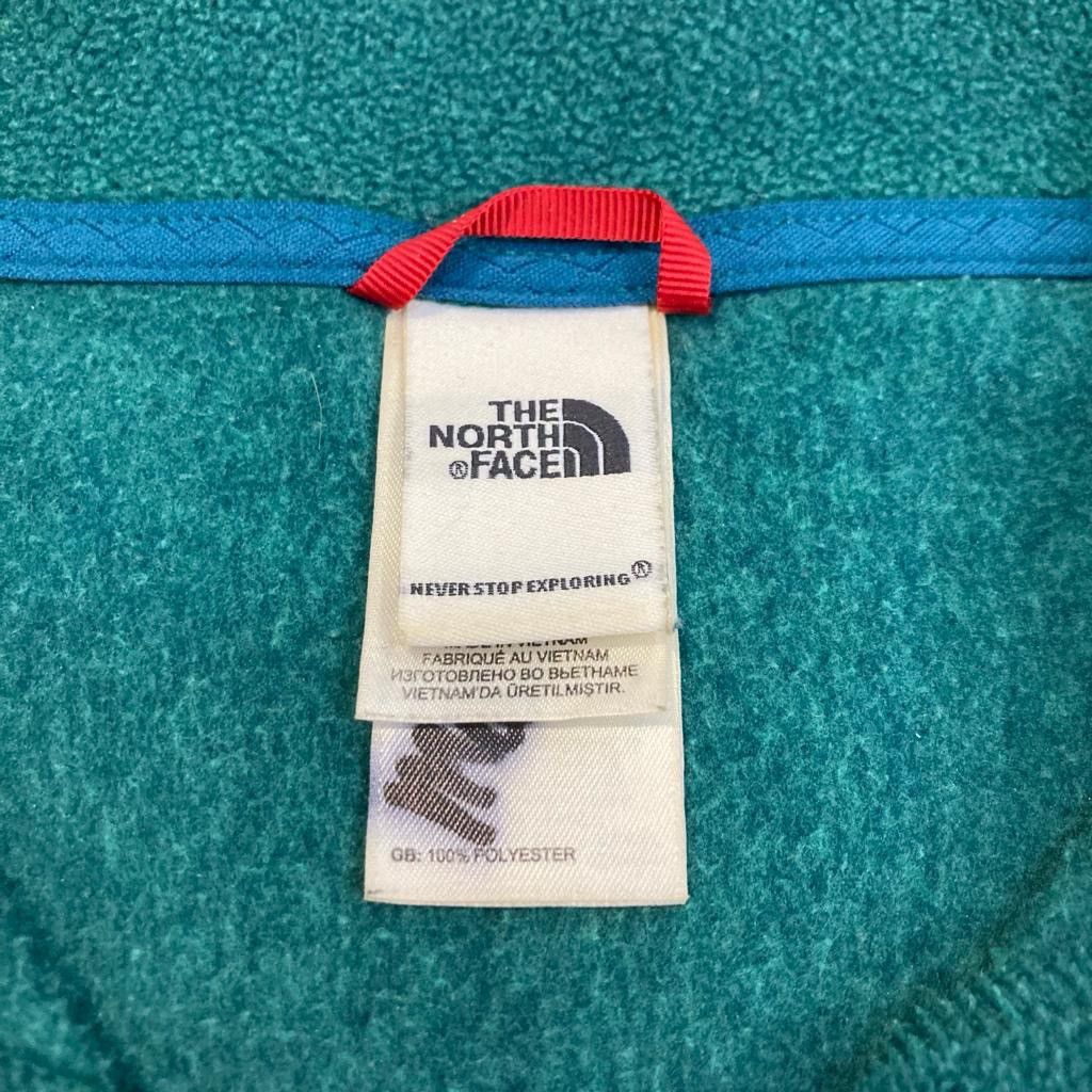 The North Face The North Face Green Fleece Sweatshirt Half Zip Size L / US 10 / IT 46 - 4 Thumbnail