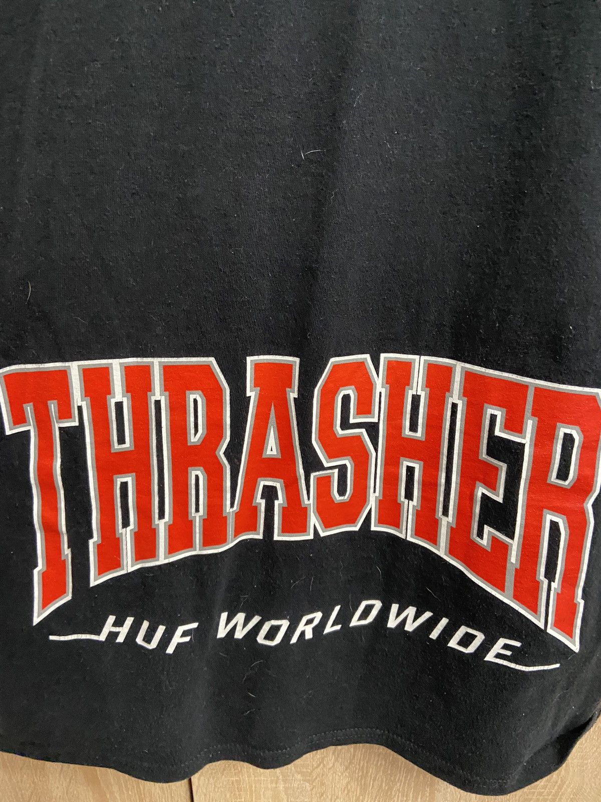 Japanese Brand × Thrasher huf x thrasher tee Size US XL / EU 56 / 4 - 5 Thumbnail
