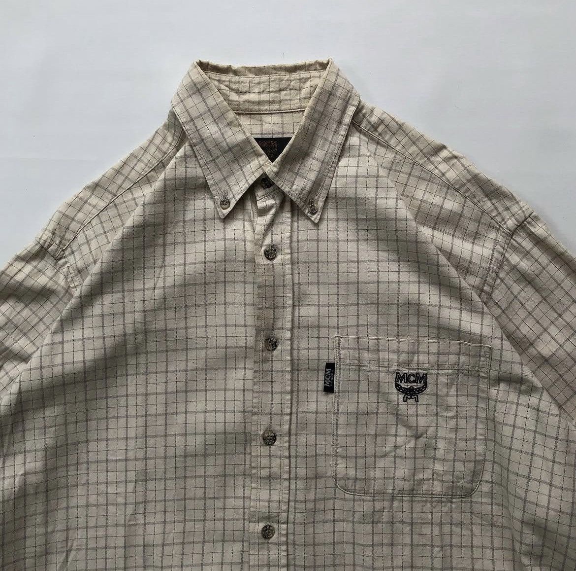 MCM MCM Plaid shirt Size US M / EU 48-50 / 2 - 2 Thumbnail
