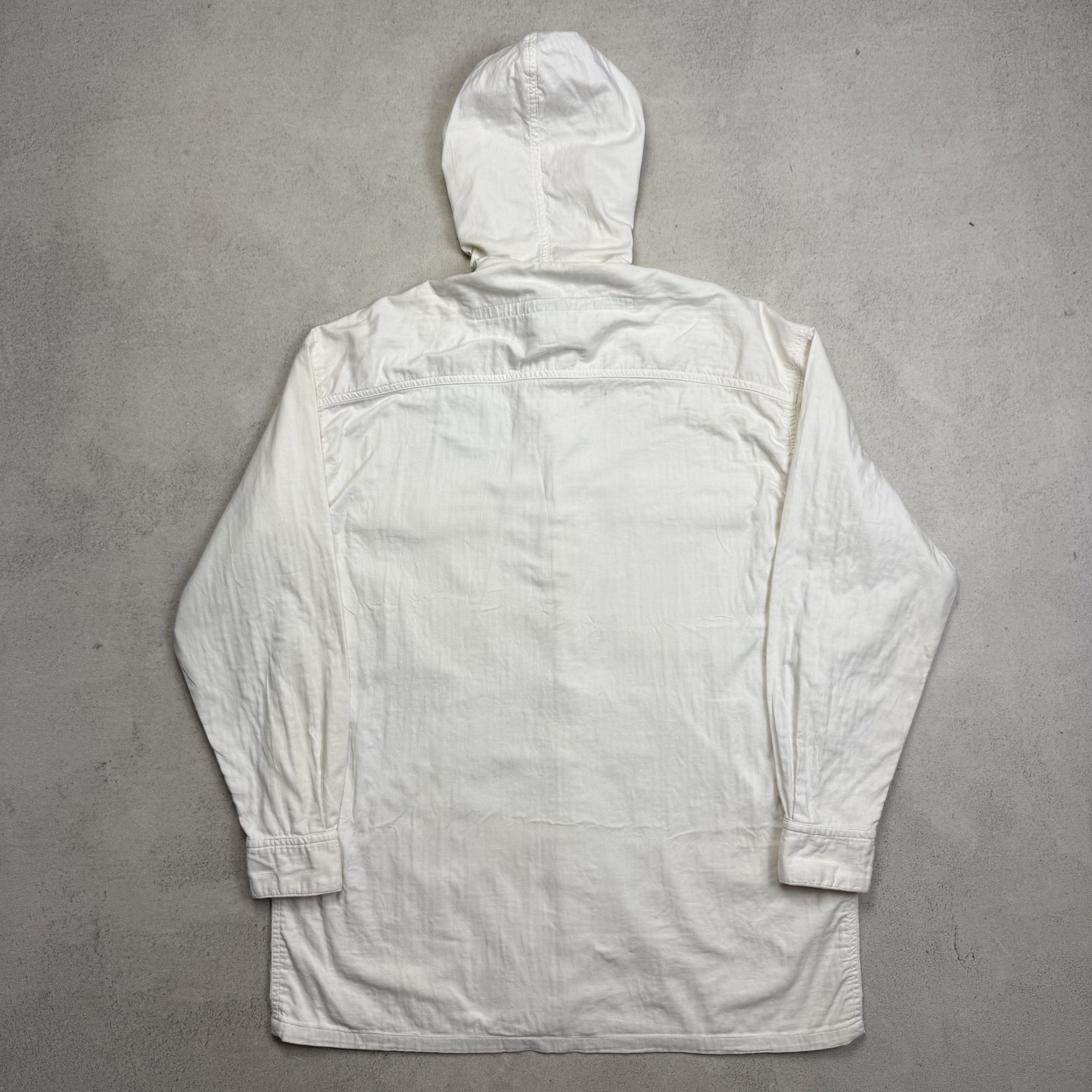 Marithe + Francois Girbaud Vintage Marithe Francois Girbaud Hooded Shirt Outer Size US M / EU 48-50 / 2 - 7 Thumbnail