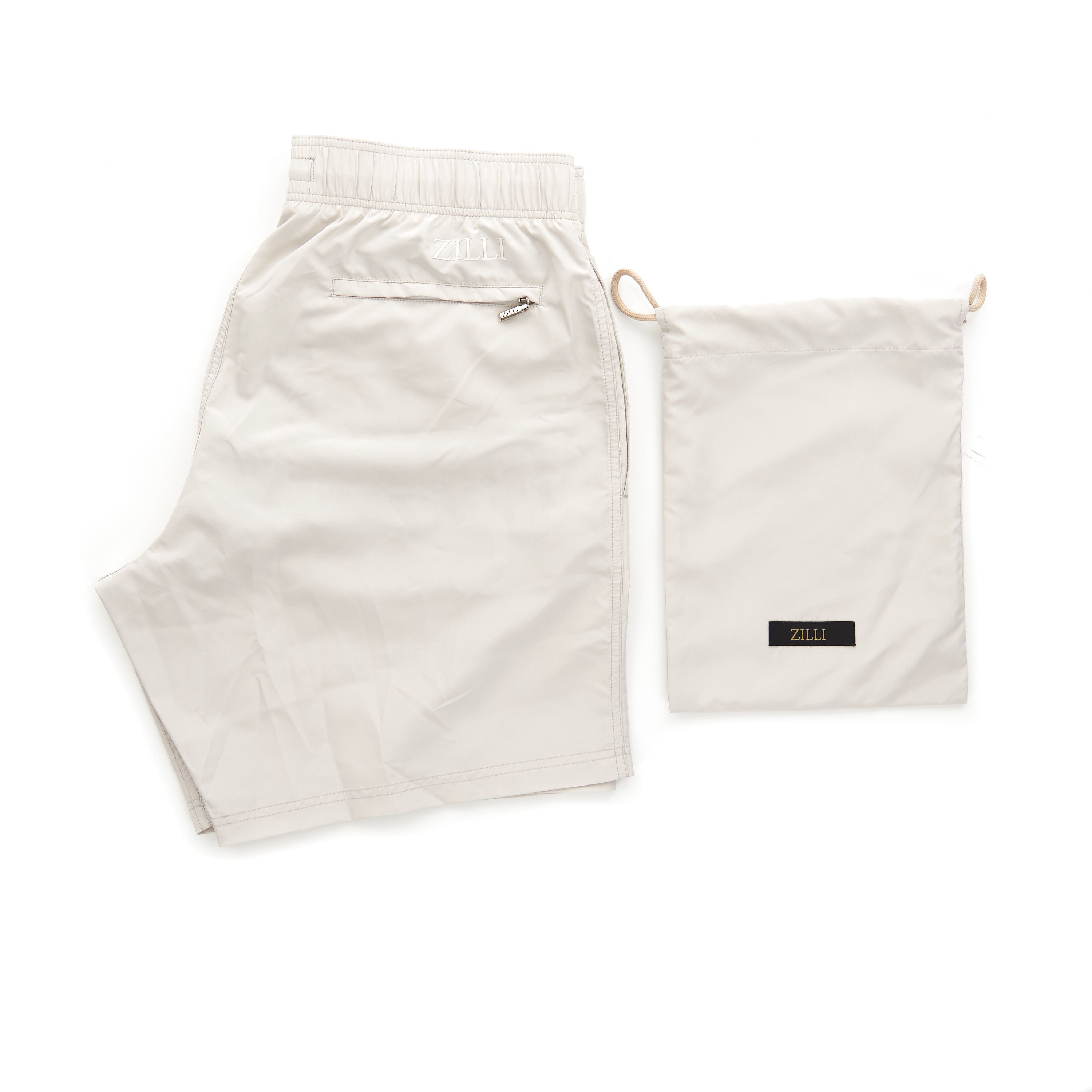 Zilli Beige Monochrome Swim Shorts Size US 30 / EU 46 - 3 Thumbnail
