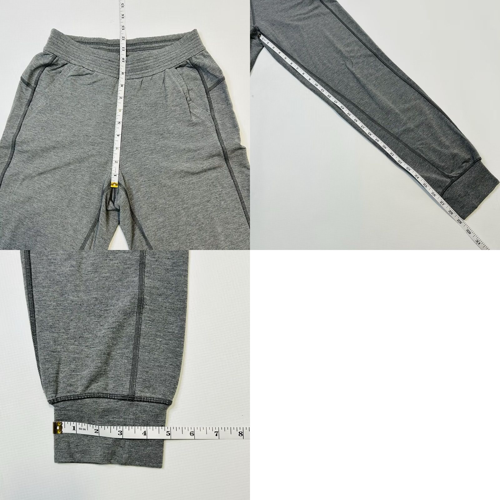 Lululemon Lululemon Pants Women’s Size 4 Light Gray Joggers Active Sweatpants Size 27" / US 4 / IT 40 - 8 Thumbnail