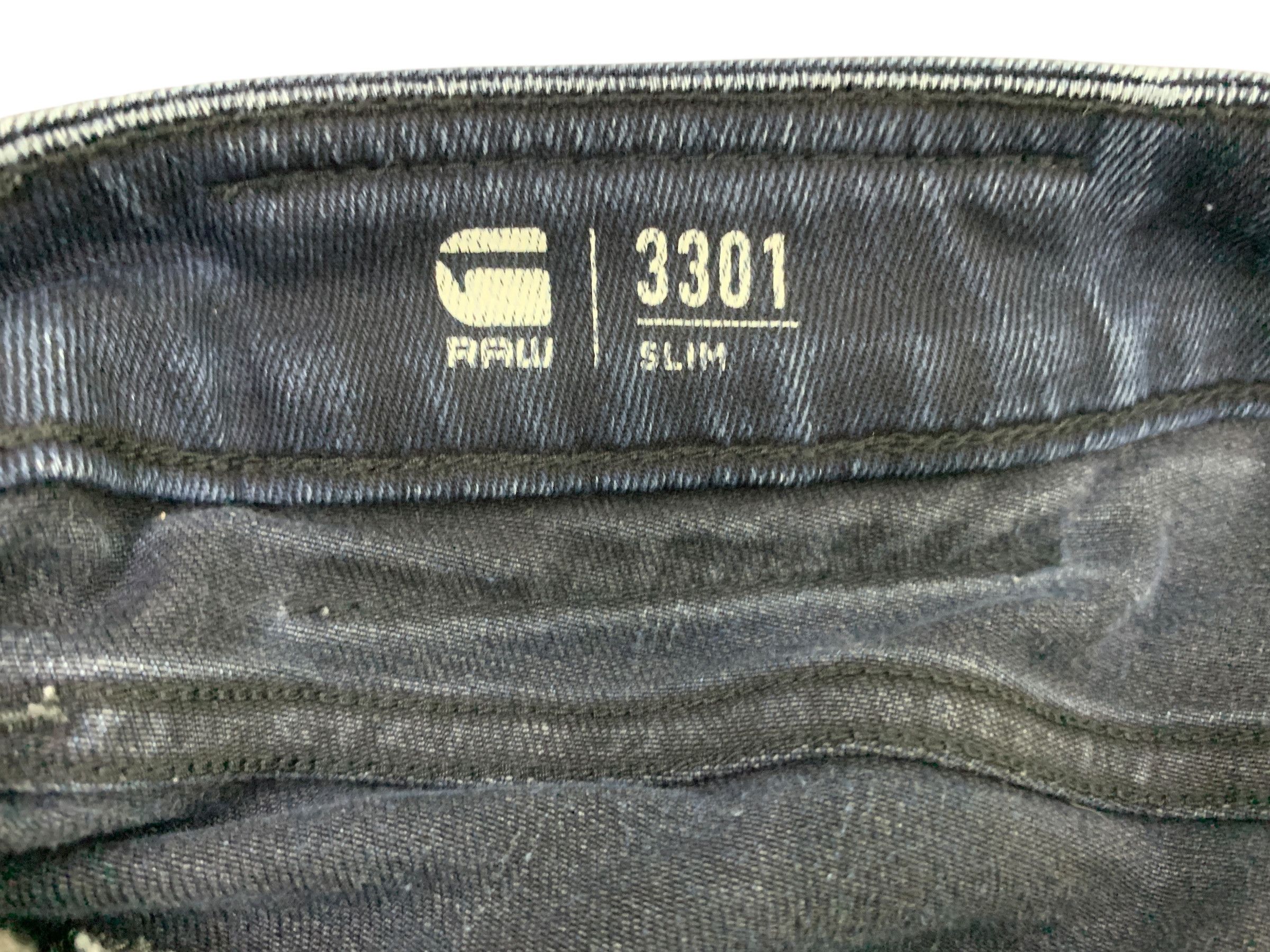 G-Star G-Star 3301 Slim Denim Size US 28 / EU 44 - 20 Thumbnail