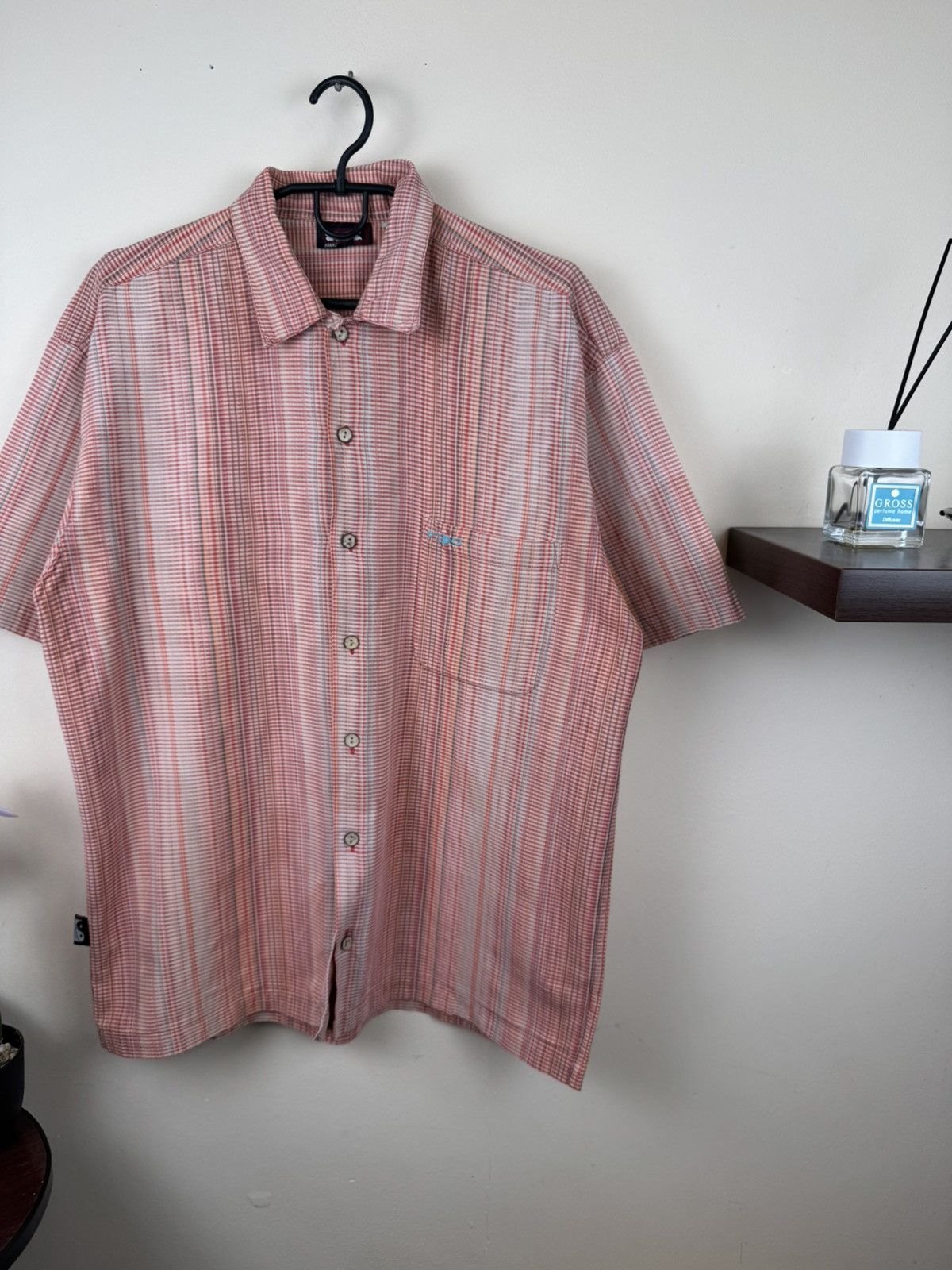 Other Vintage T & C Surf Designs T shirt XL Breathable Checked Red Size US XL / EU 56 / 4 - 5 Thumbnail
