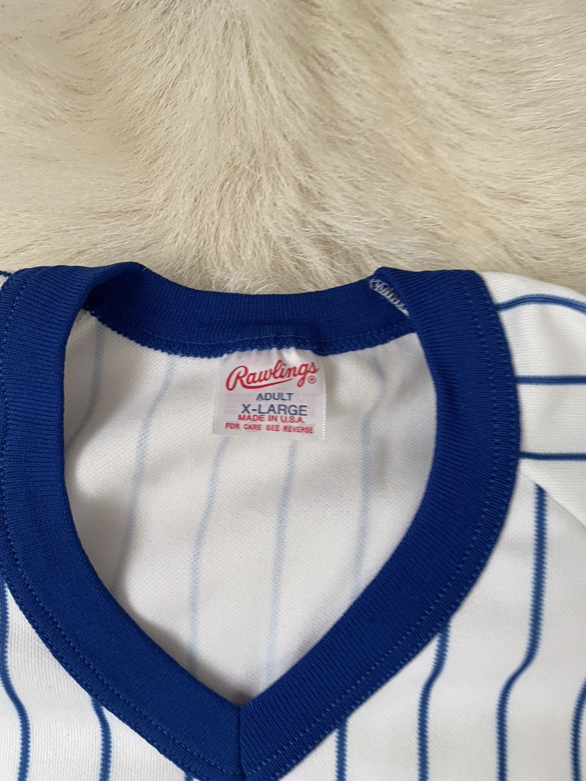 MLB 80s Milwaukee Brewers Rawlings Baseball Jersey Size US XL / EU 56 / 4 - 4 Thumbnail