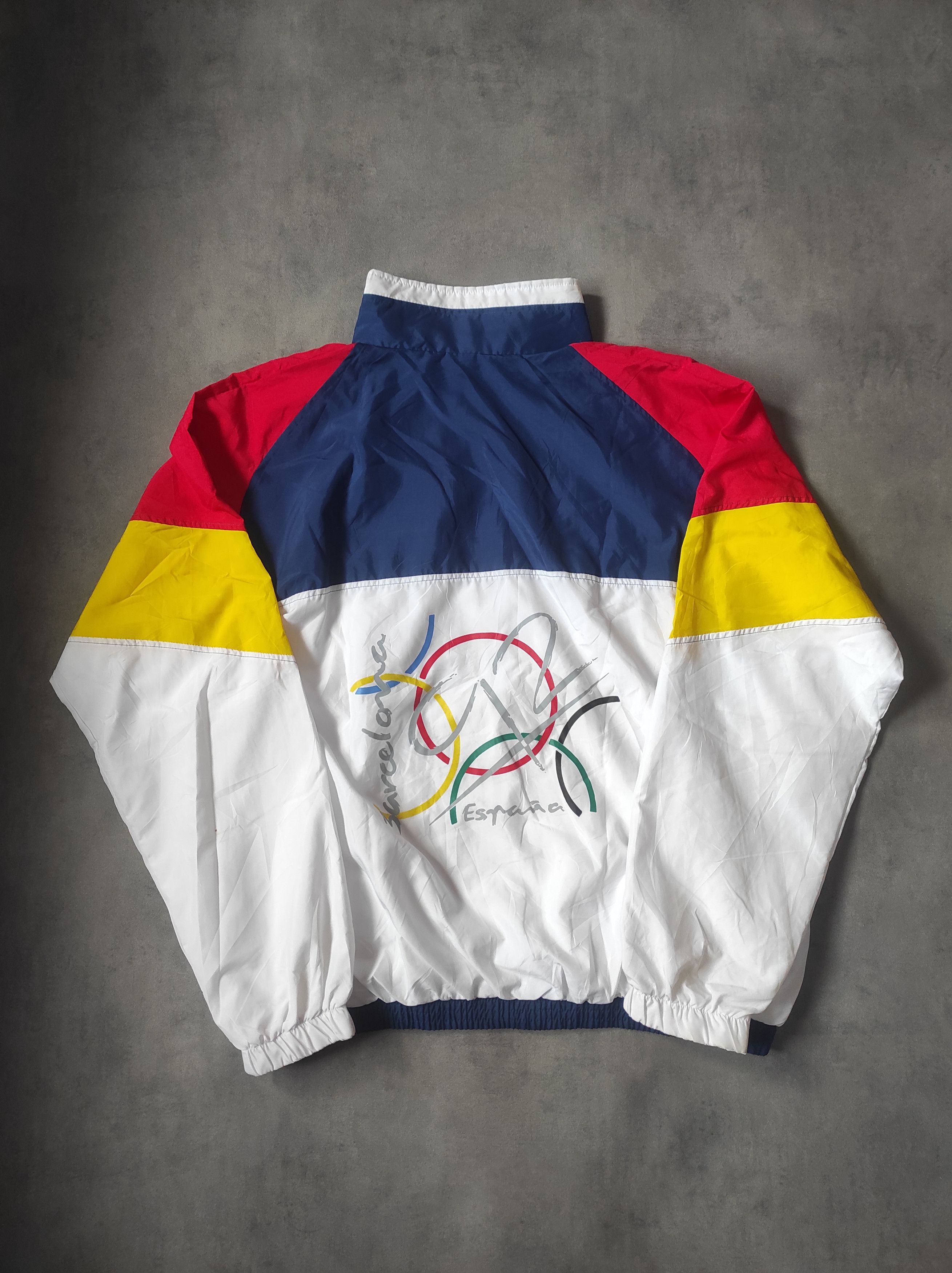 Other vintage Spain Olympics Track Jacket 1992 "Gold winners" Size US XL / EU 56 / 4 - 5 Thumbnail