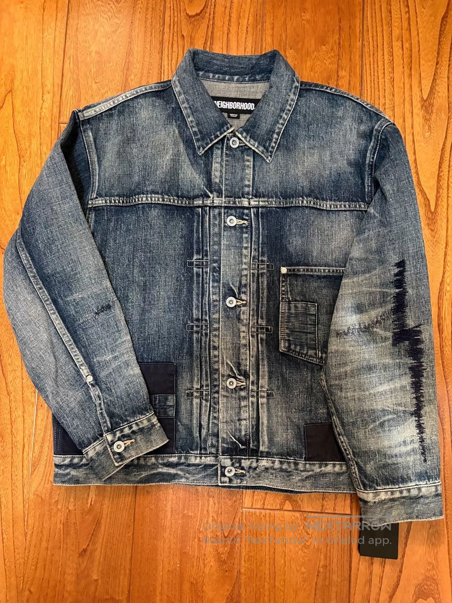 Neighborhood neighborhood savage denim type-1 jacket. Size US M / EU 48-50 / 2 - 1 Thumbnail