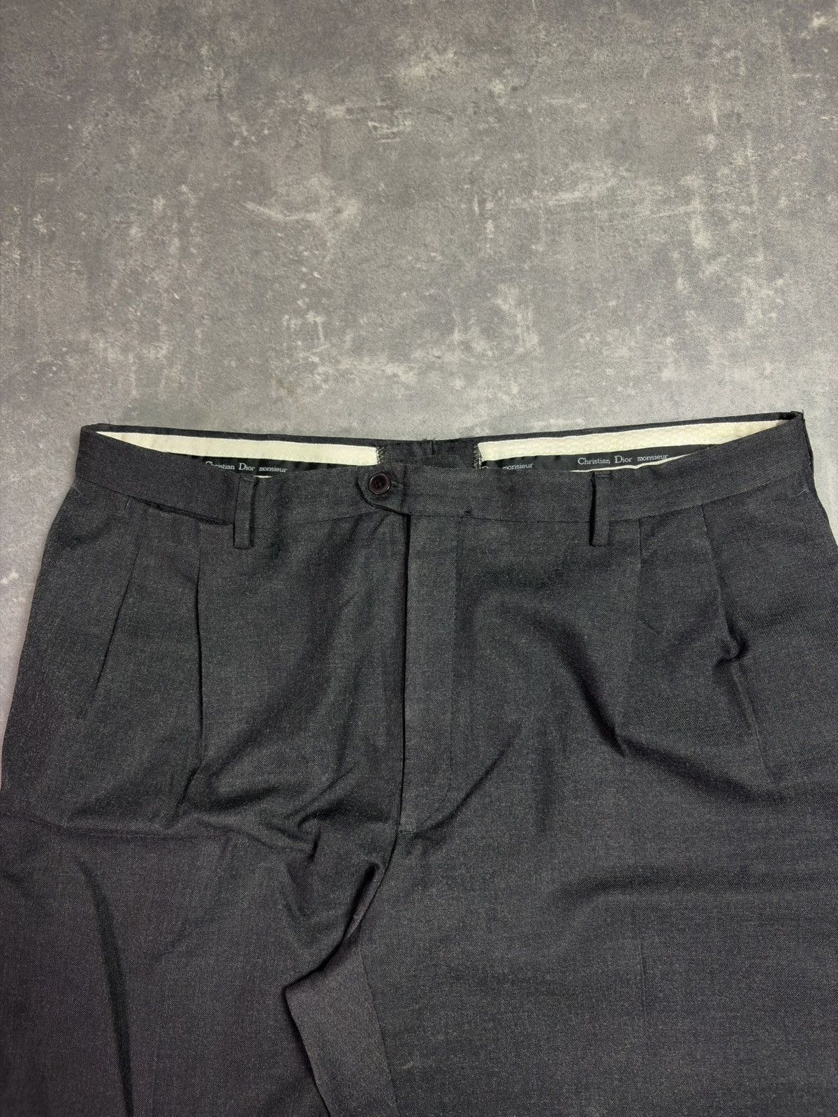 Christian Dior Monsieur 90s Christian Dior Monsieur Wide Leg Baggy Pants Trousers 60 Size US 38 / EU 54 - 5 Thumbnail
