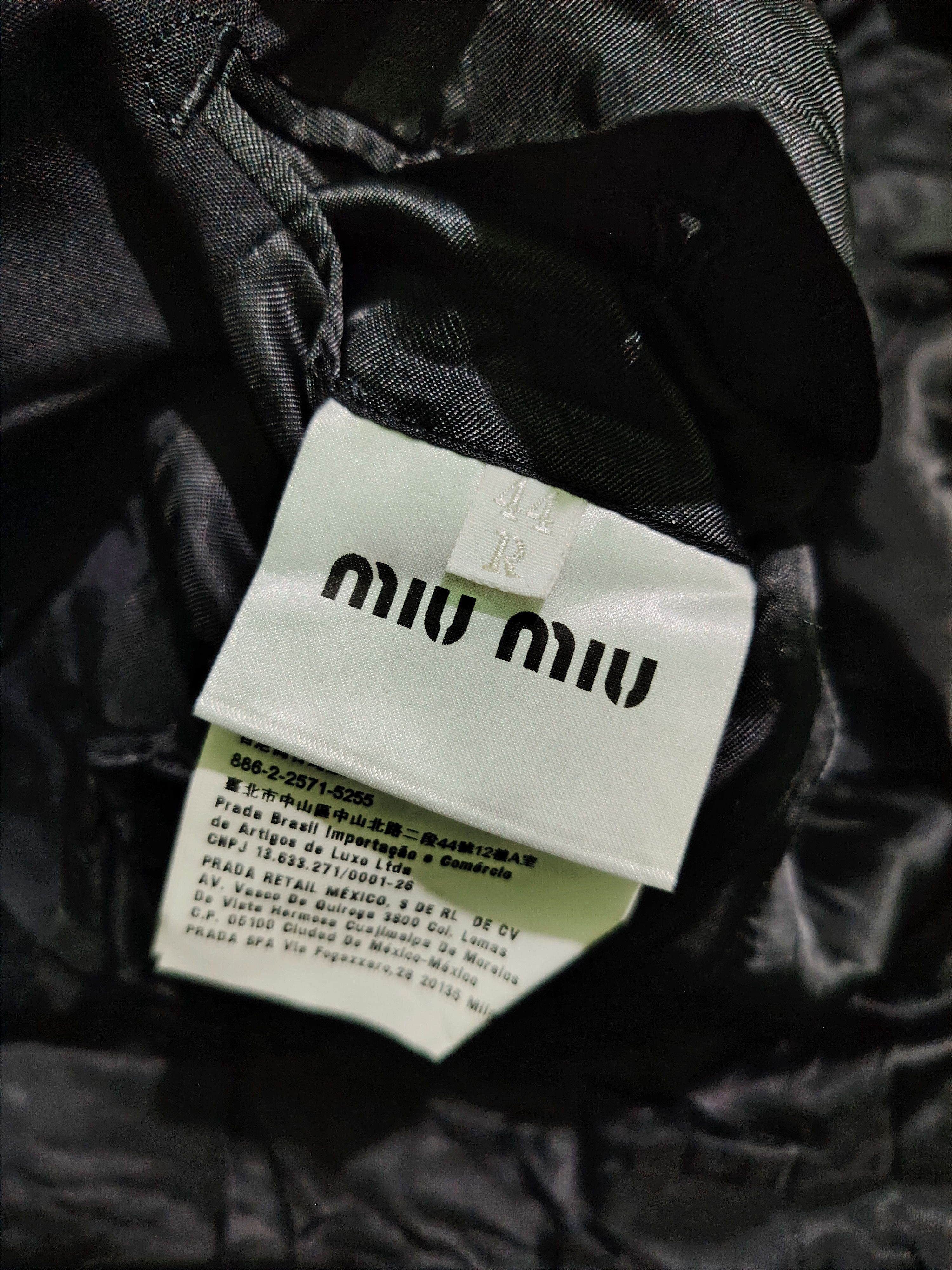 Miu Miu MIU MIU - 2017 - Wool Tailored Blazer Size 44R - 6 Thumbnail