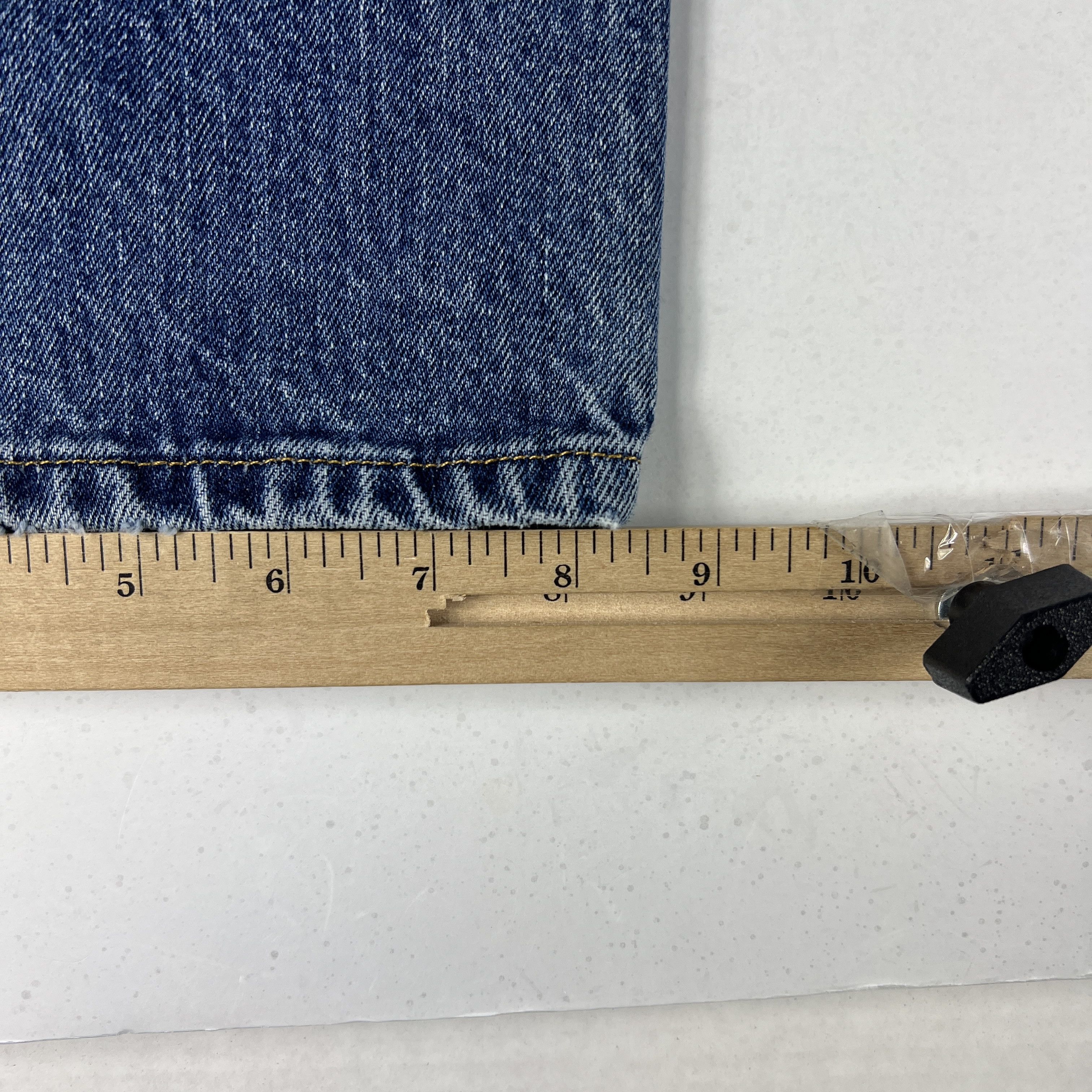 Levi's × Vintage Y2K Levi's Jeans 501 XX Straight Blue Faded Cotton Denim Size US 36 / EU 52 - 18 Thumbnail