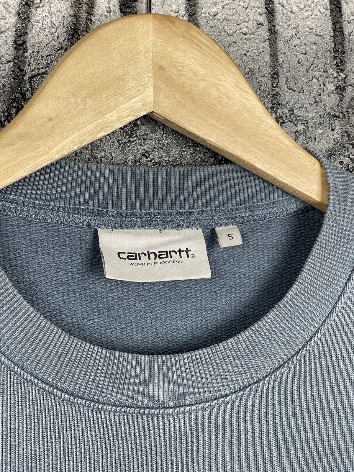 Carhartt Wip Carhartt WIP Blue Pocket Logo Sweatshirt Men’s Size Small Size US S / EU 44-46 / 1 - 4 Thumbnail