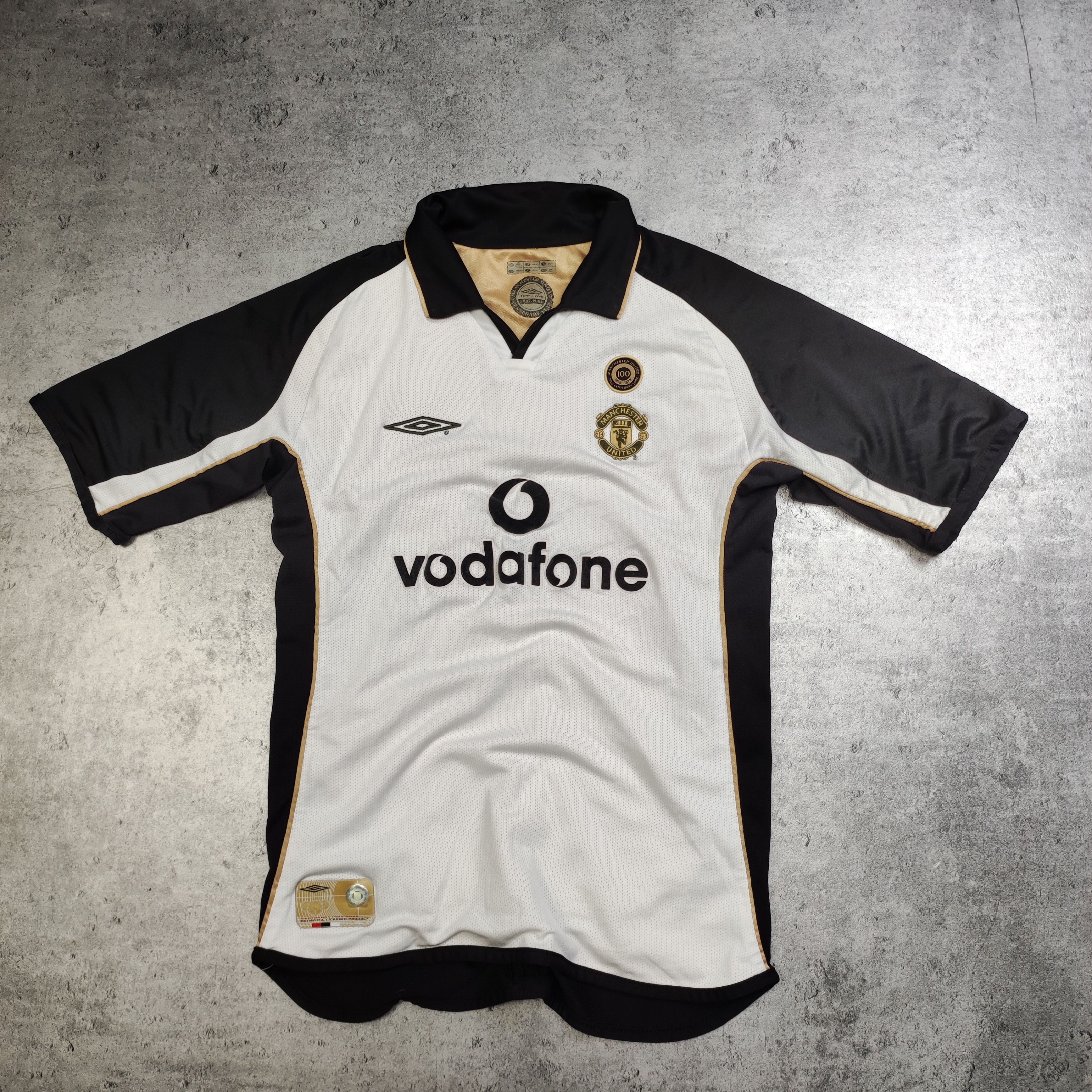 Other RARE Limited 2001 Manchester United Third Doublesided Jersey Size US XXS / EU 40 - 2 Thumbnail