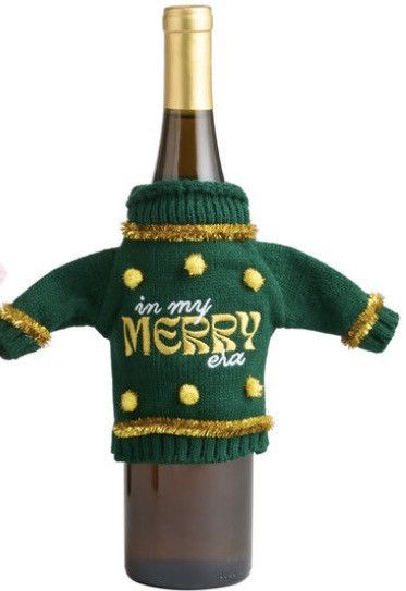Other World Market Knit Sweater Bottle Outfit In My Merry Era Size ONE SIZE - 1 Thumbnail