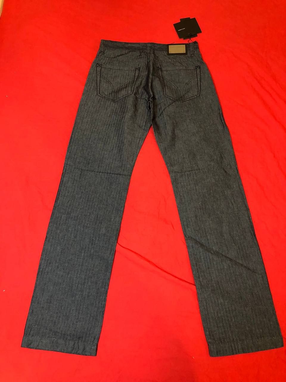 Dolce & Gabbana DOLCE & GABBANA distressed denim pants with logo Size US 33 - 11 Thumbnail