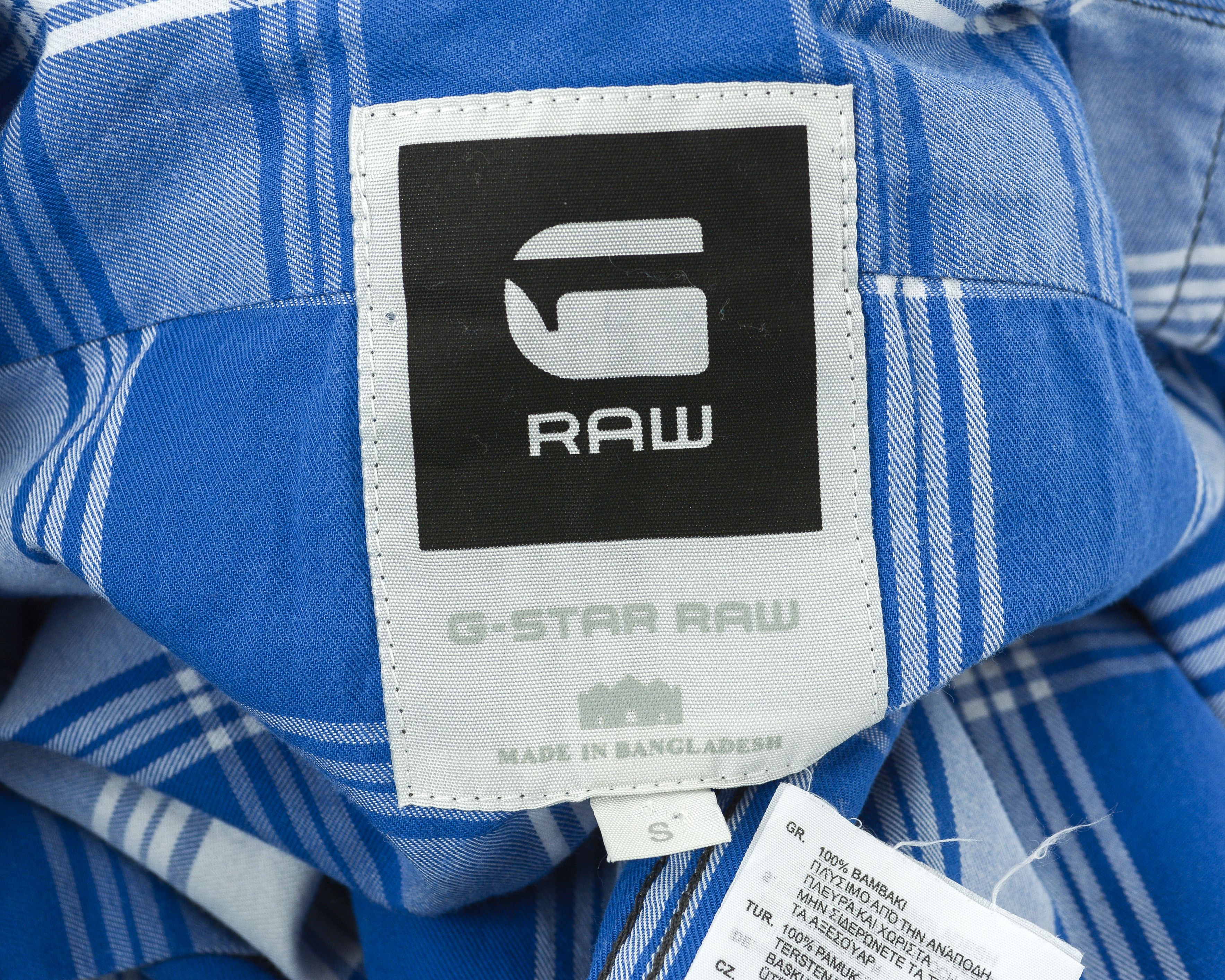 G-Star Athan Small Stark Shirt Western Button Up Check Plaid Tartan Size US S / EU 44-46 / 1 - 6 Thumbnail