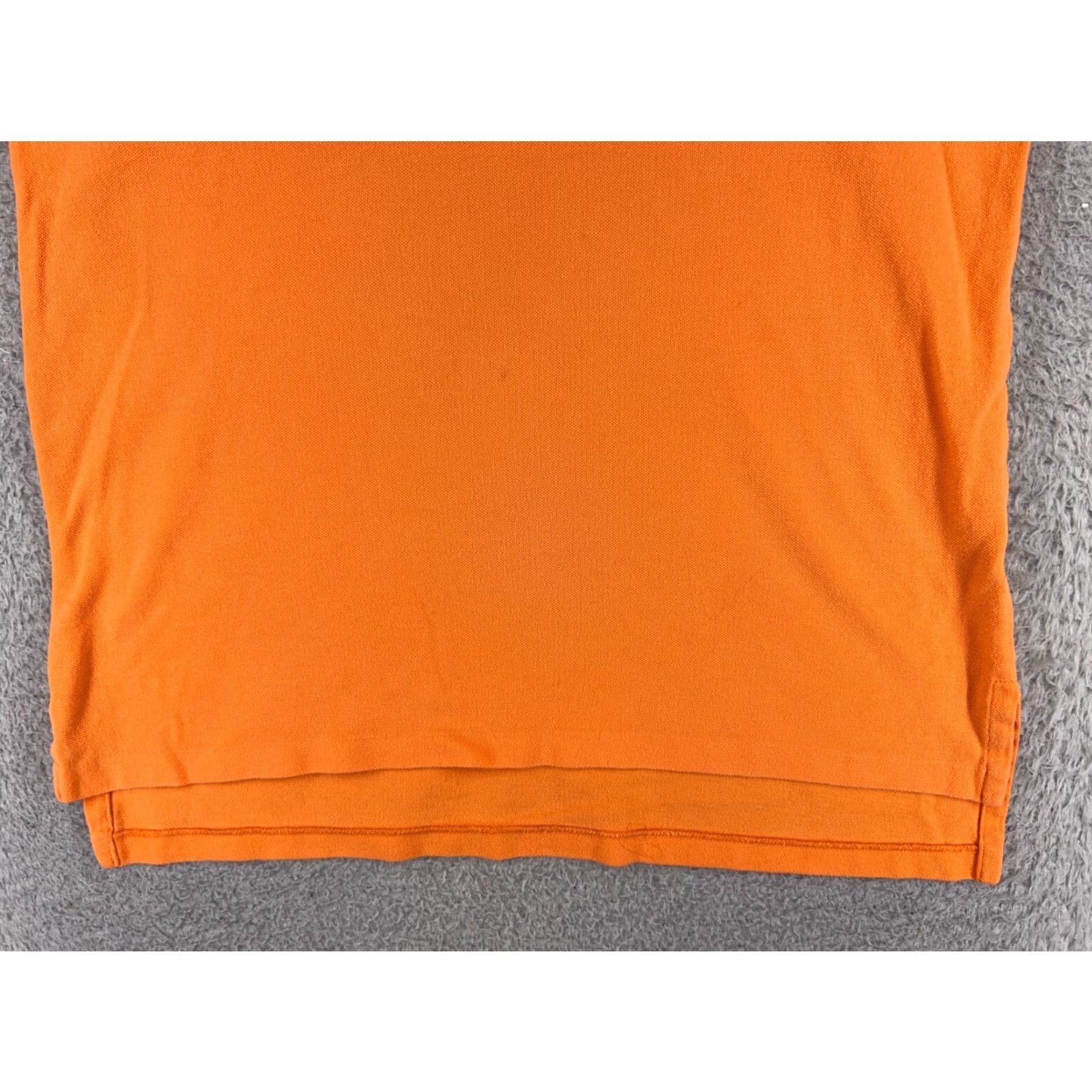 Ralph Lauren VINTAGE Ralph Lauren Polo Shirt Adult Large Orange 100% Cotton Knit Pony Mens Classic Polo Shirt Orange 1900s? Size US L / EU 52-54 / 3 - 5 Thumbnail