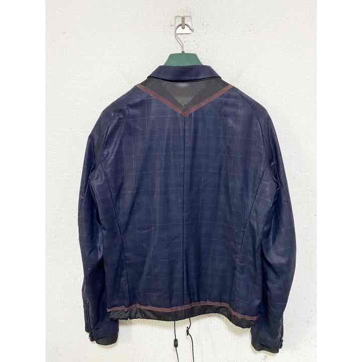 Kolor 2015 S/S Kolor Navy Mesh Trim Light Jacket Size US M / EU 48-50 / 2 - 11 Thumbnail