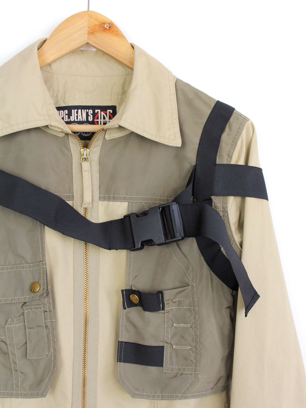 Jean Paul Gaultier Jean Paul Gaultier AW’03 Parachute Bondage Shirt Jacket Size M / US 6-8 / IT 42-44 - 3 Thumbnail