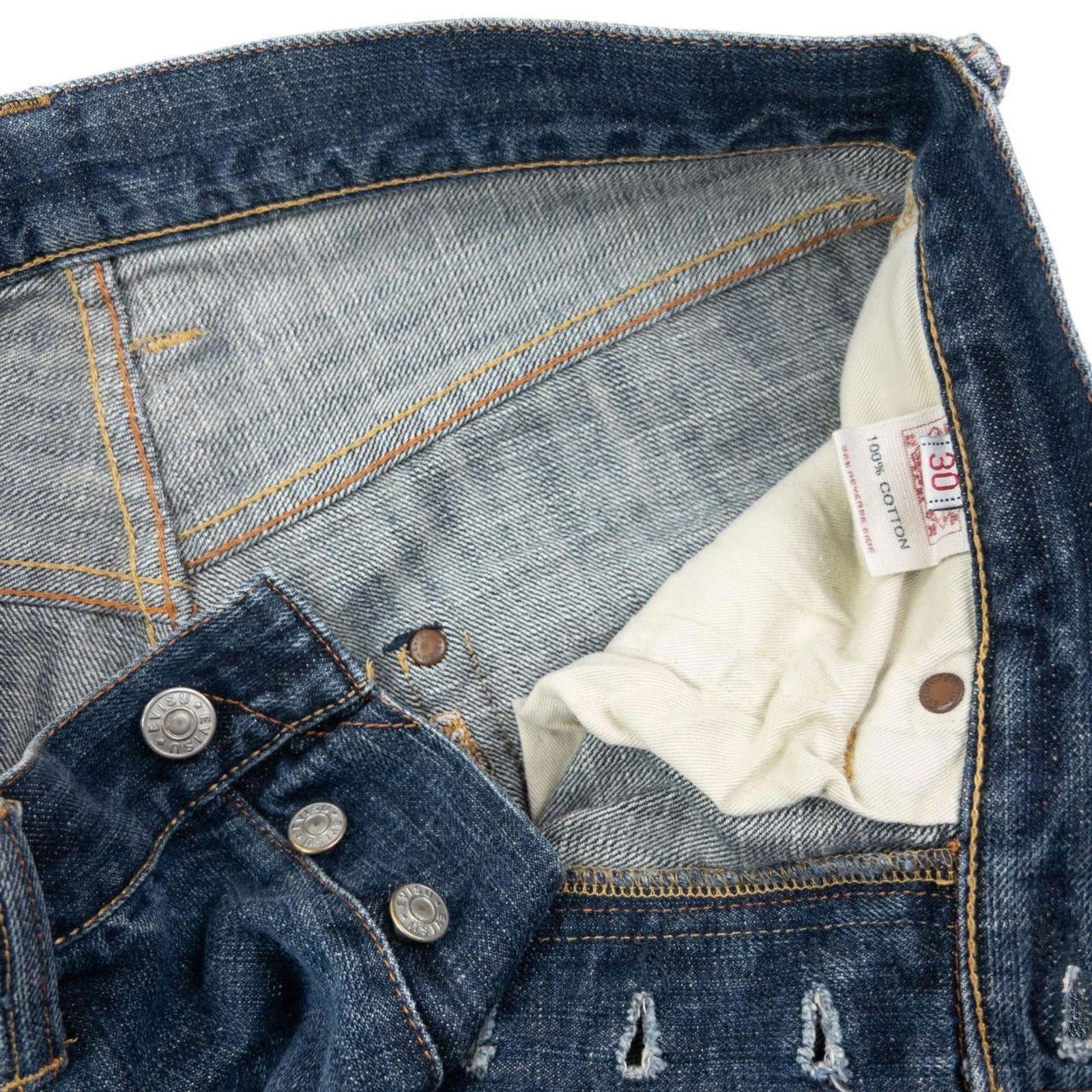 Evisu Vintage 2000s Evisu Embroidered Daicock Denim Jeans Size W30 Size US 30 / EU 46 - 5 Thumbnail